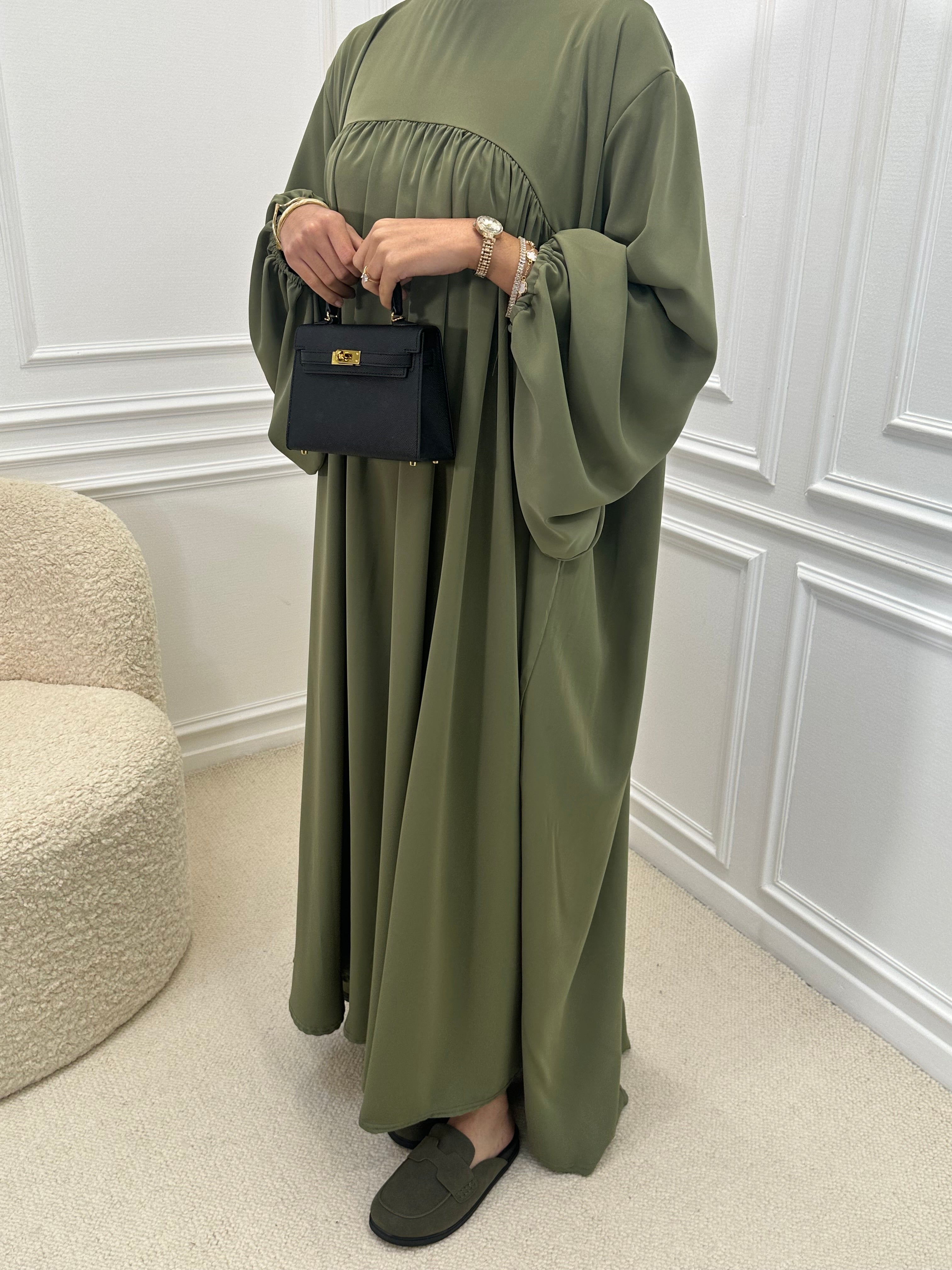 Abaya AMEL verte