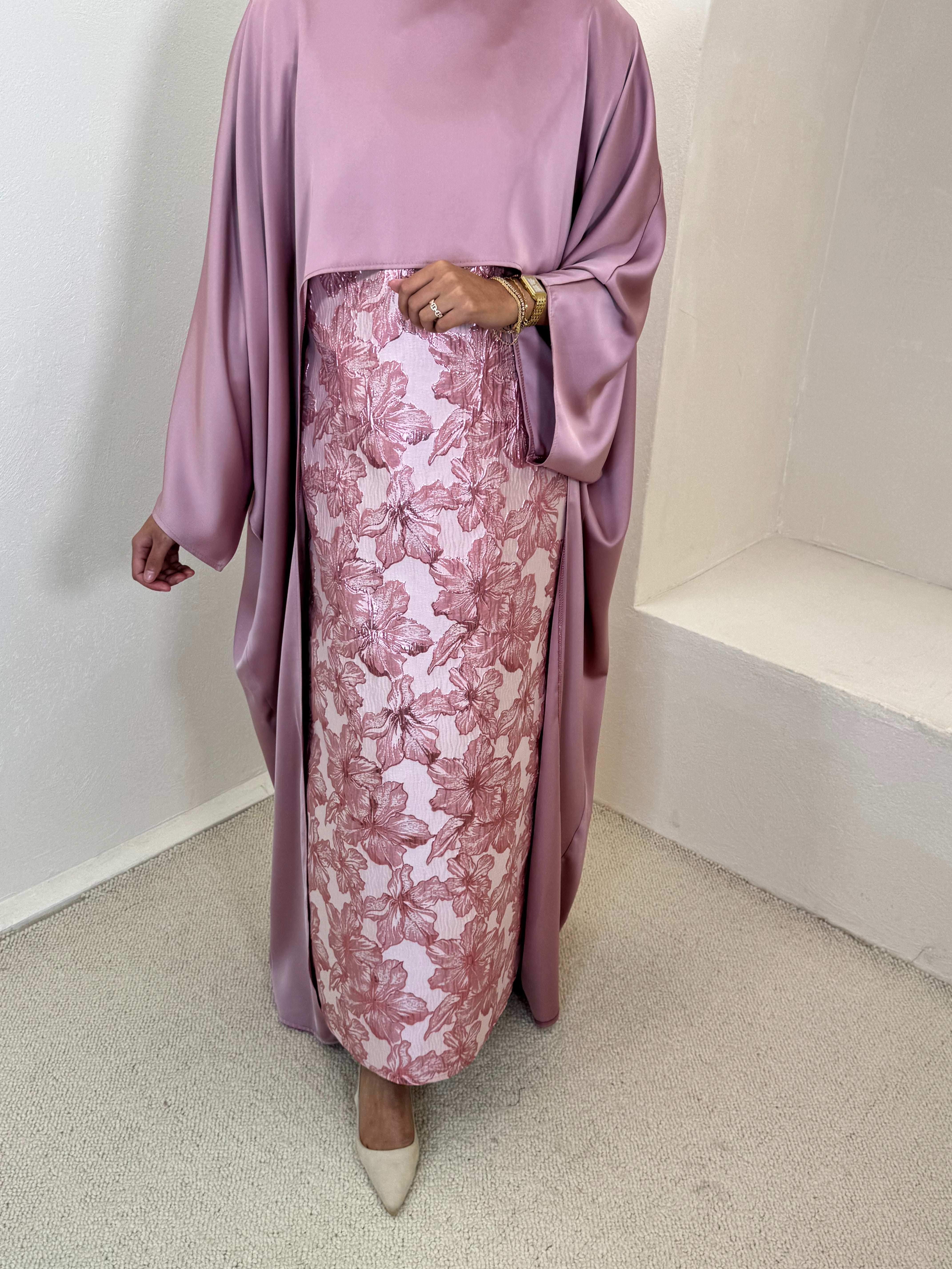 Set JEEM brocart rose