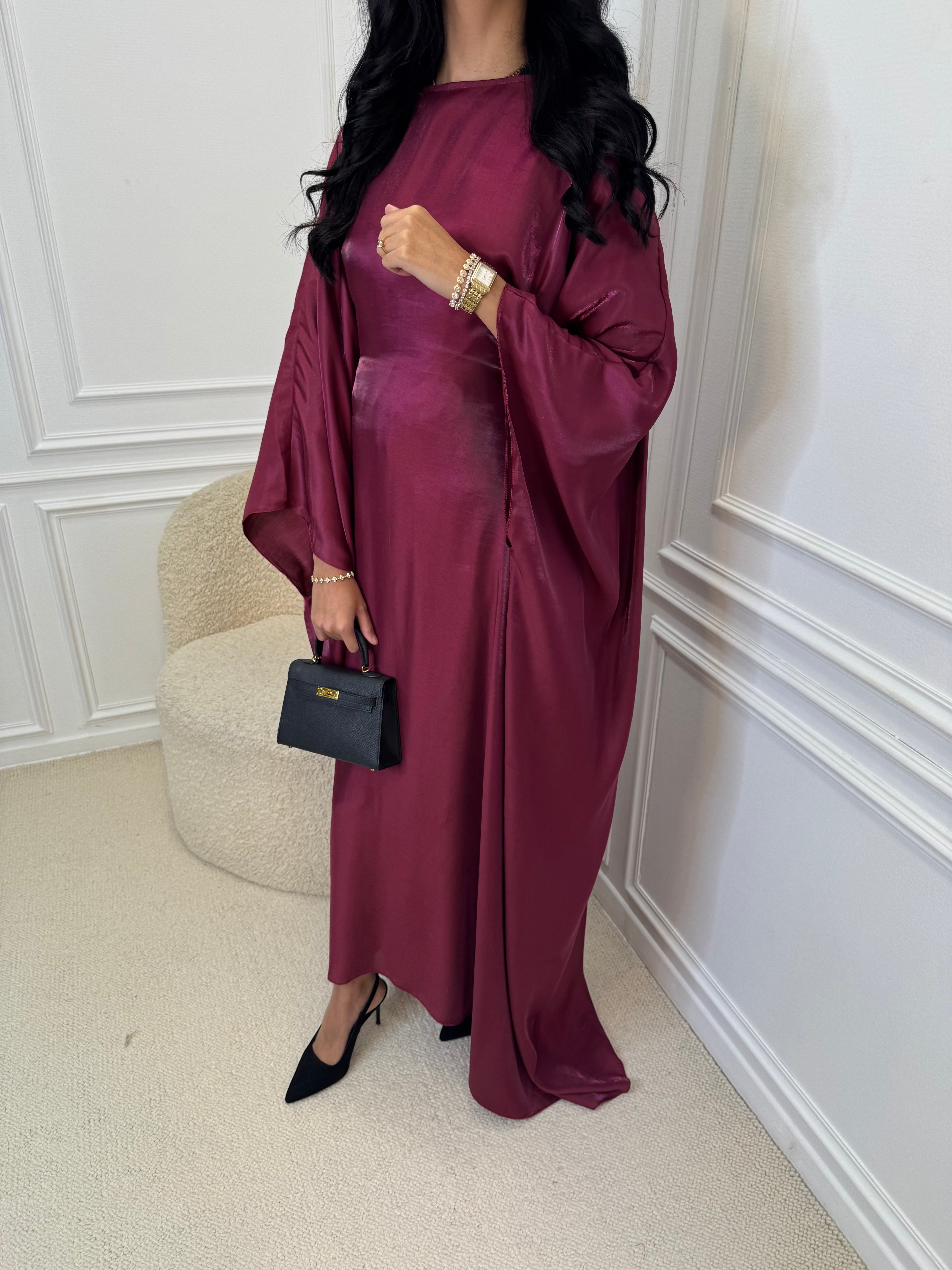 Robe LOREY bordeaux