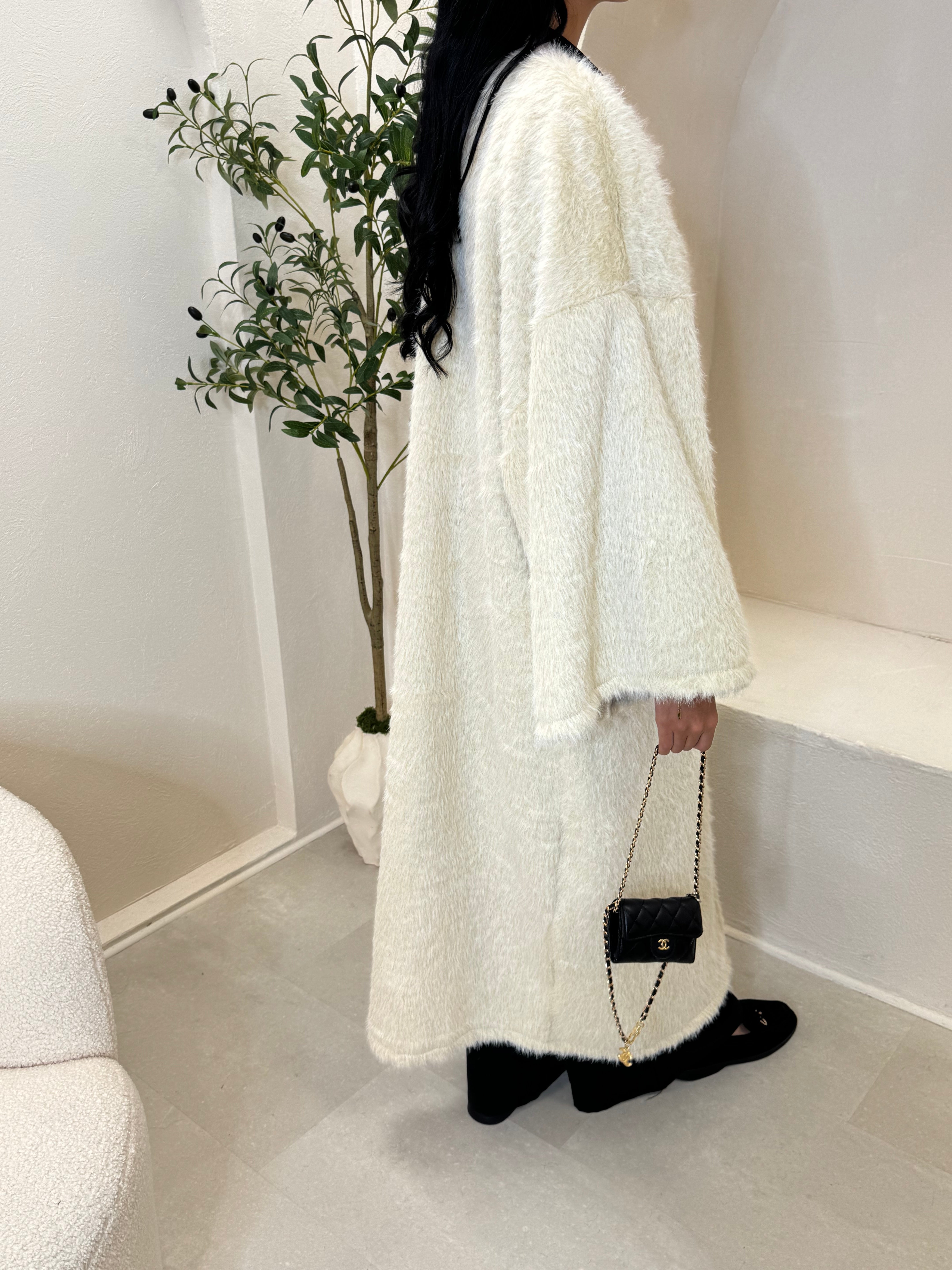 Manteau COCON crème