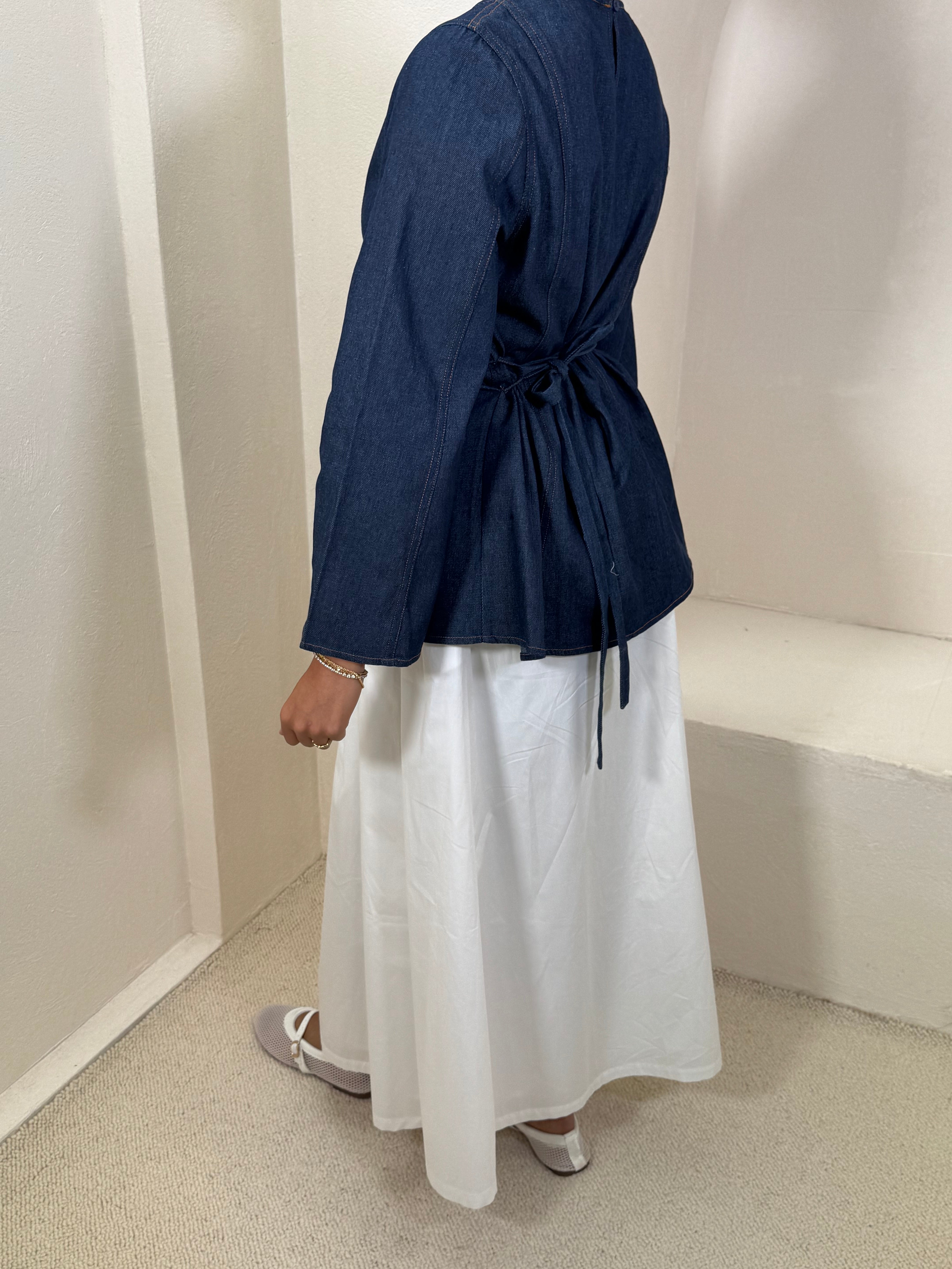 Corsage DALIA - Indigo