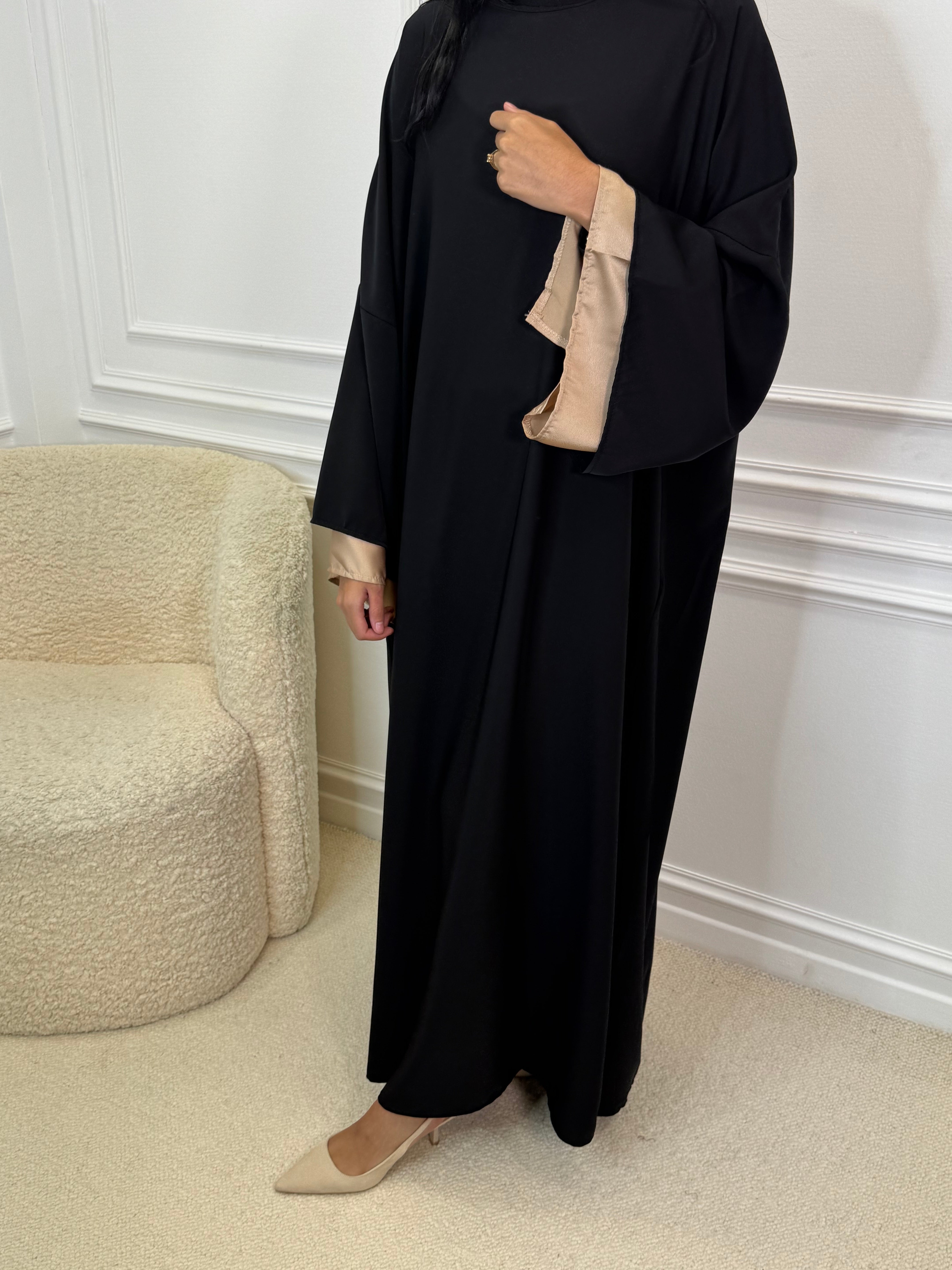 Abaya MAÏNA noir