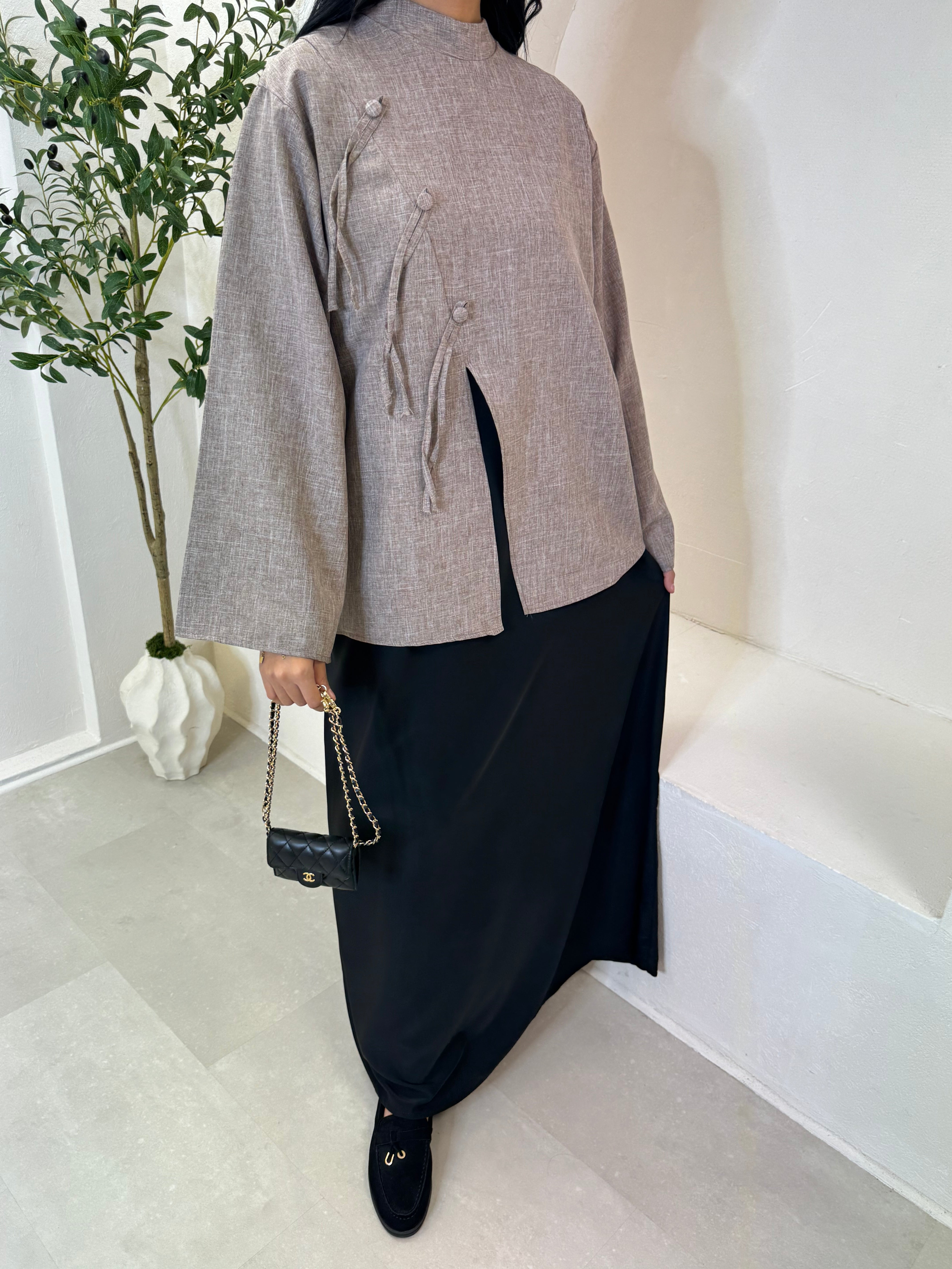 Haut SHA-LEE taupe