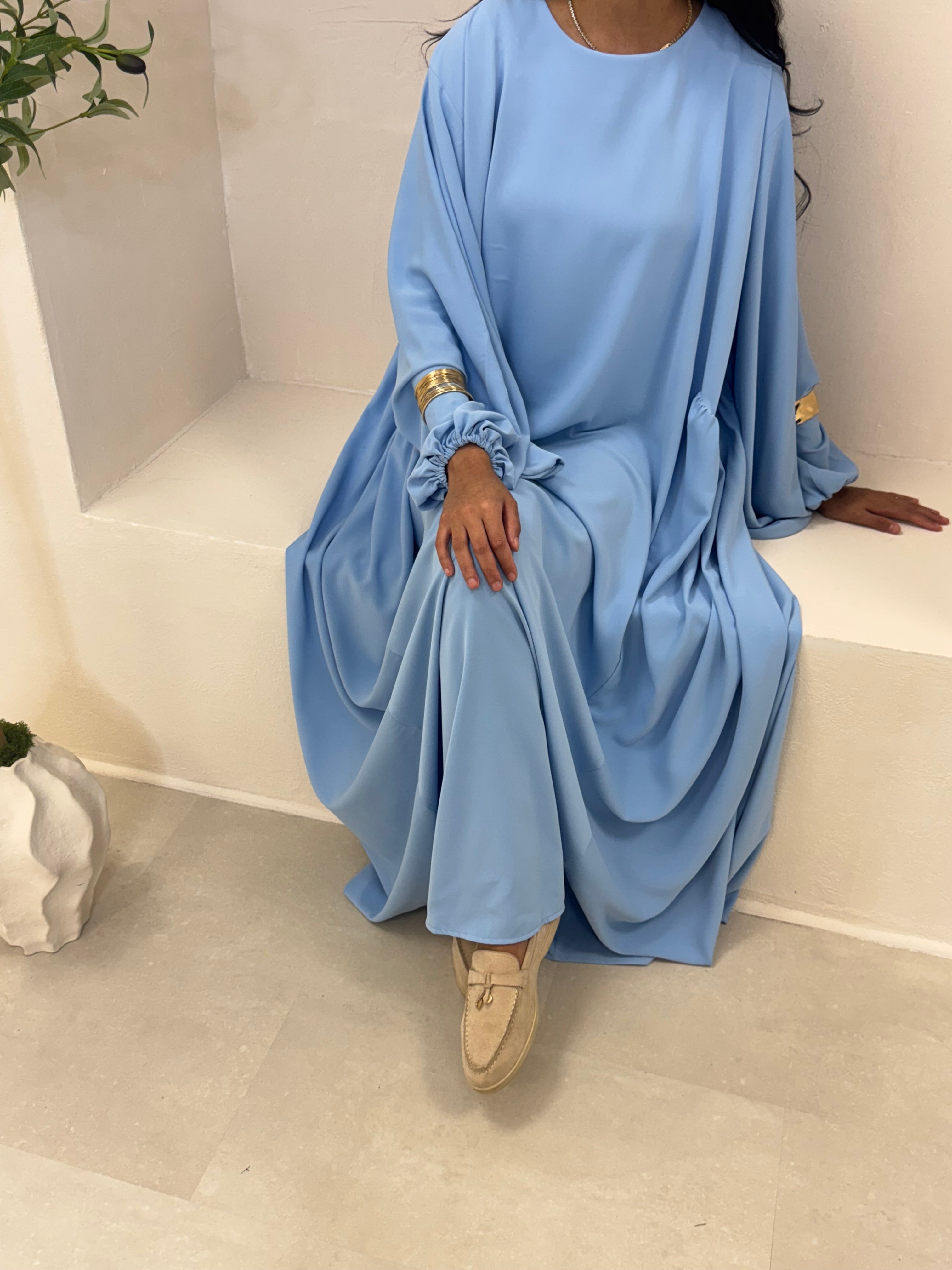 Abaya AMAYA bleu bébé