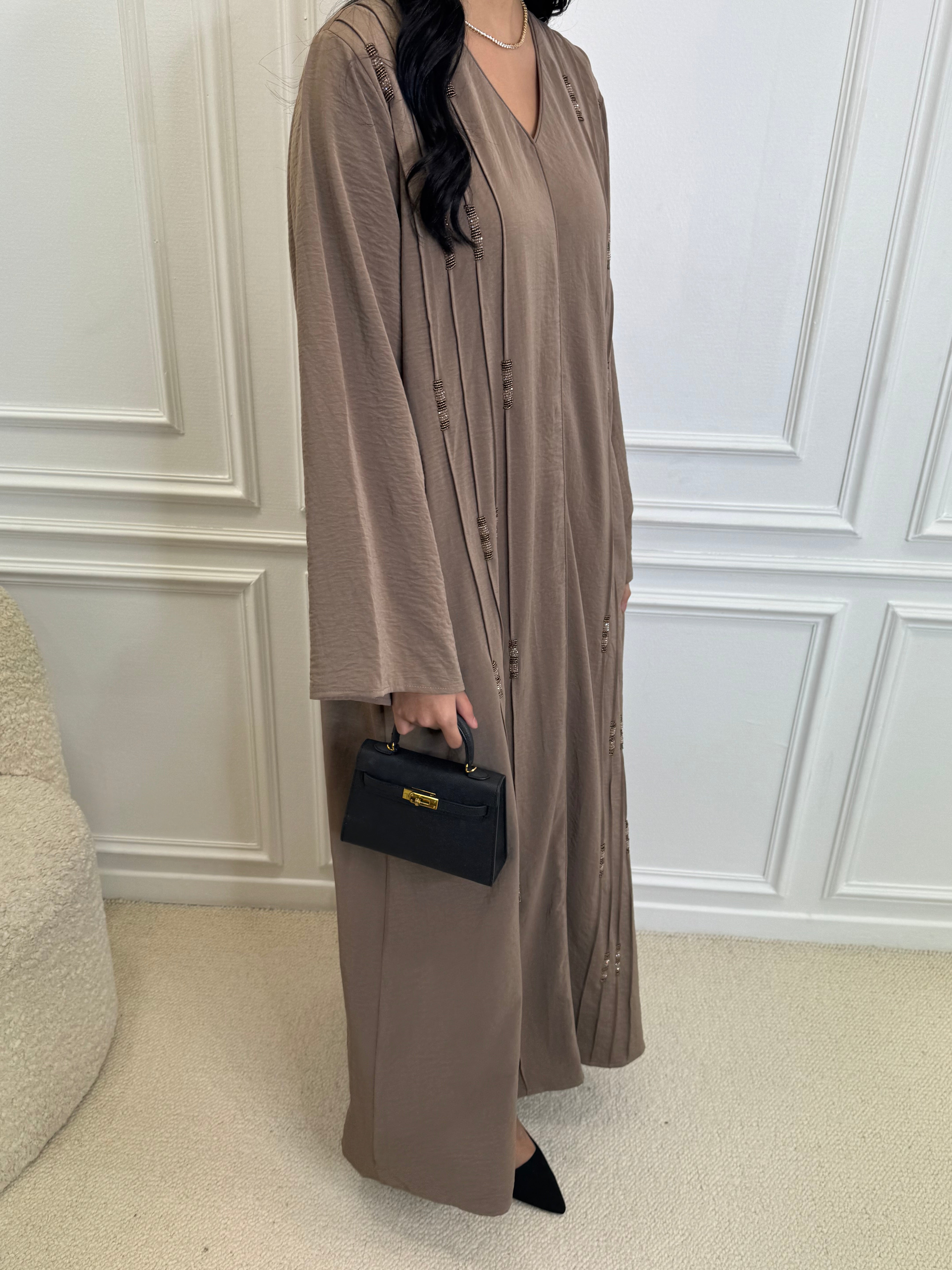 Abaya MILA taupe