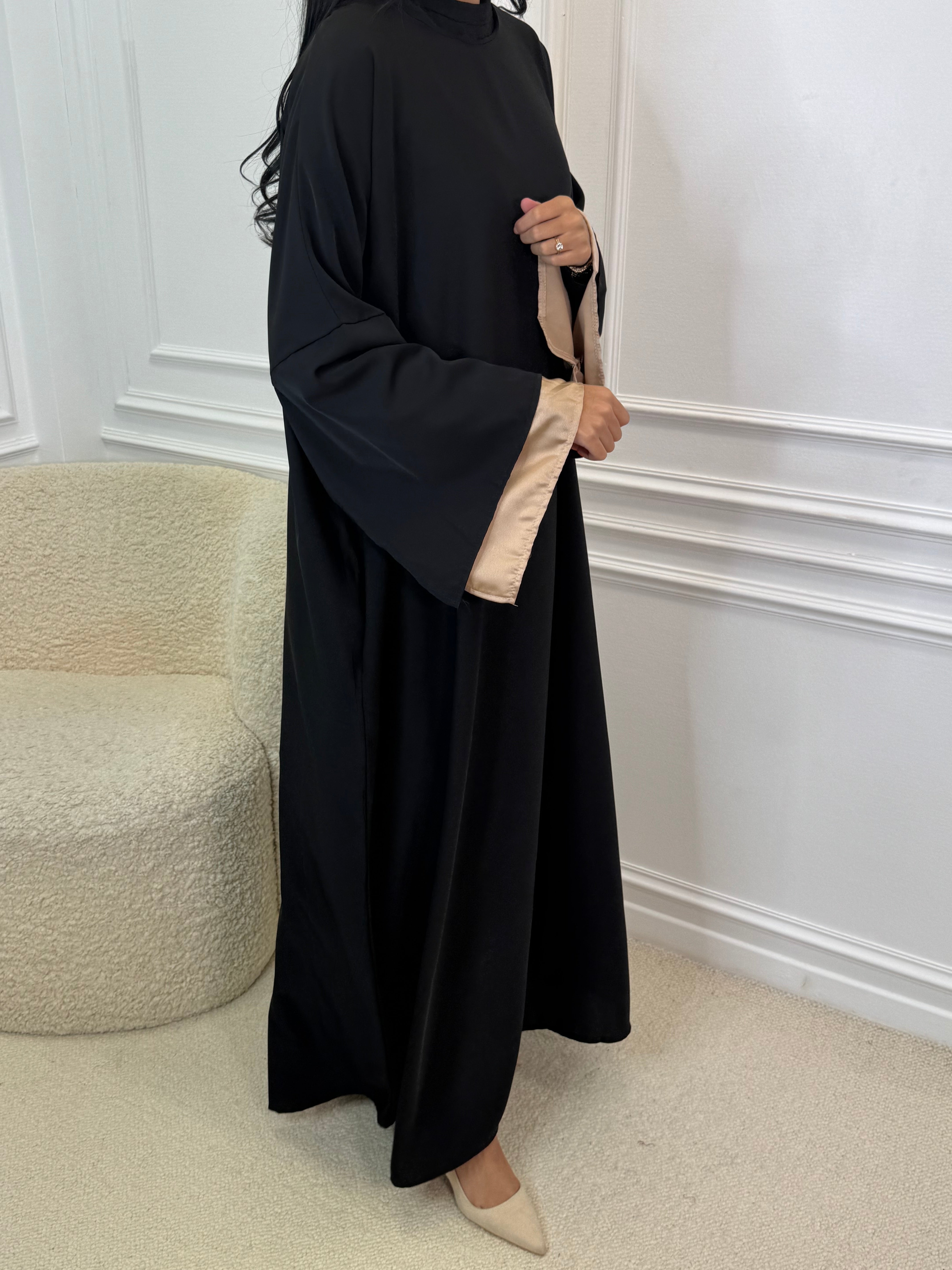 Abaya MAÏNA noir