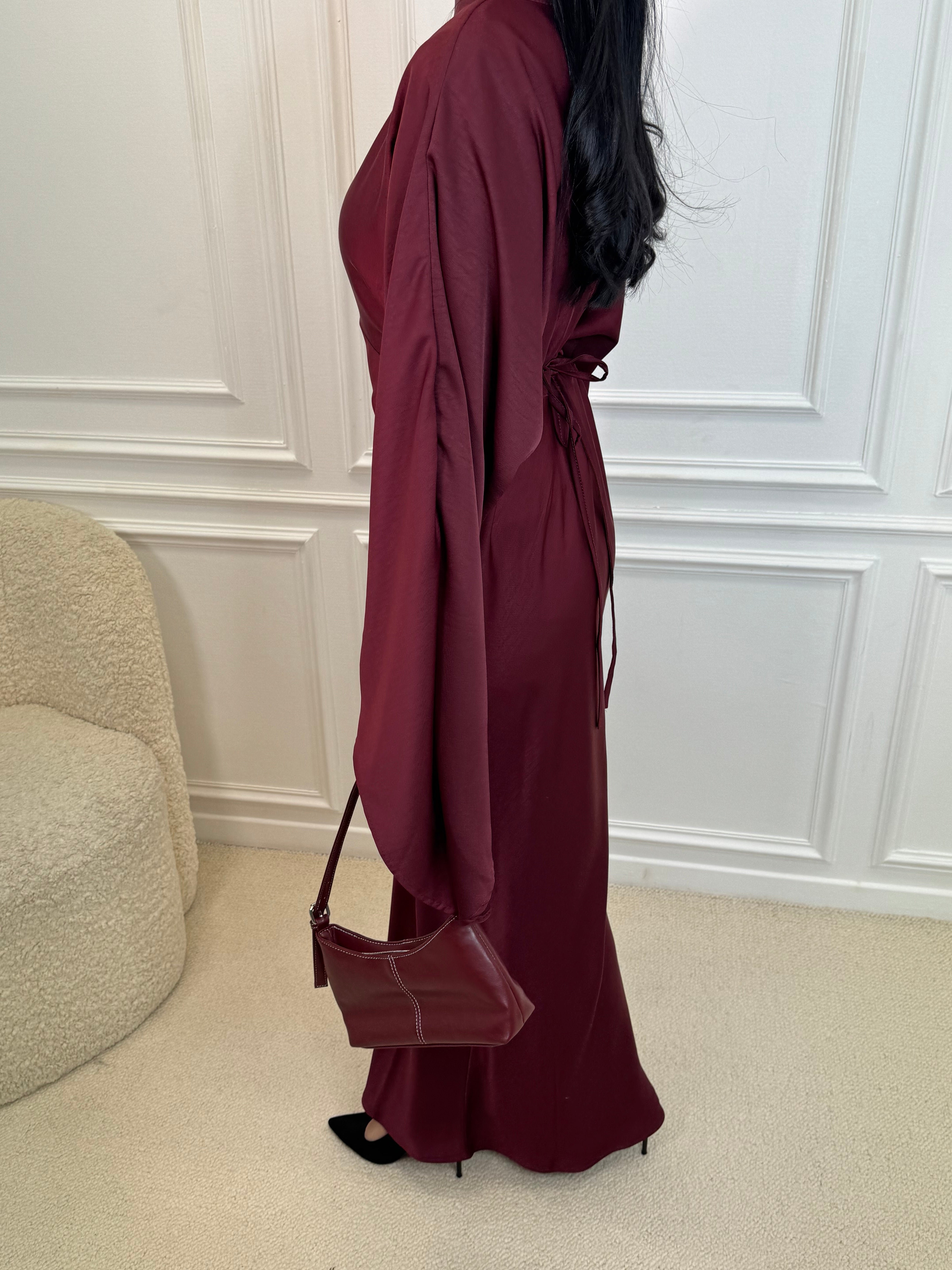 Robe MARJANE bordeaux