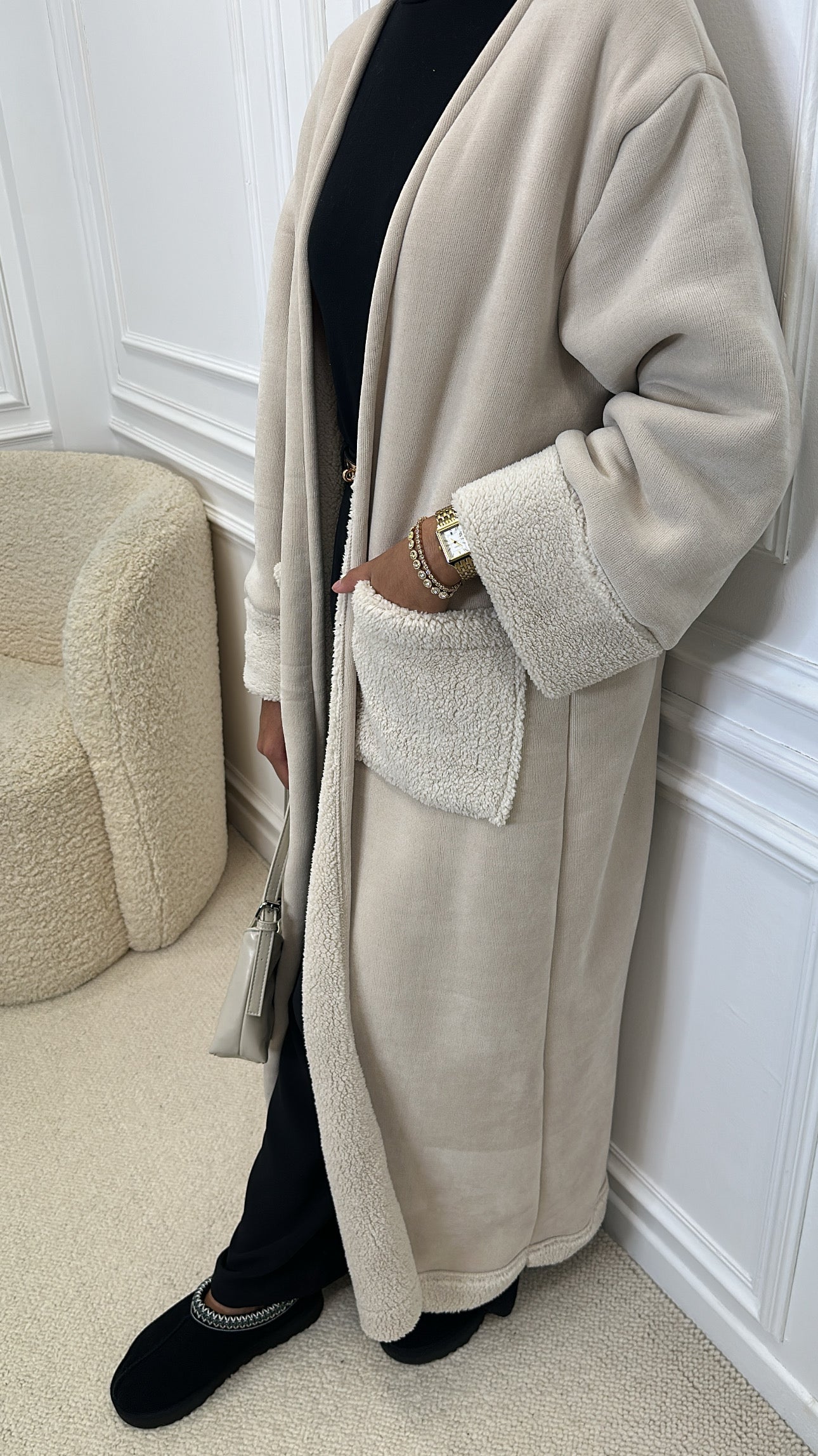 Manteau ICY beige