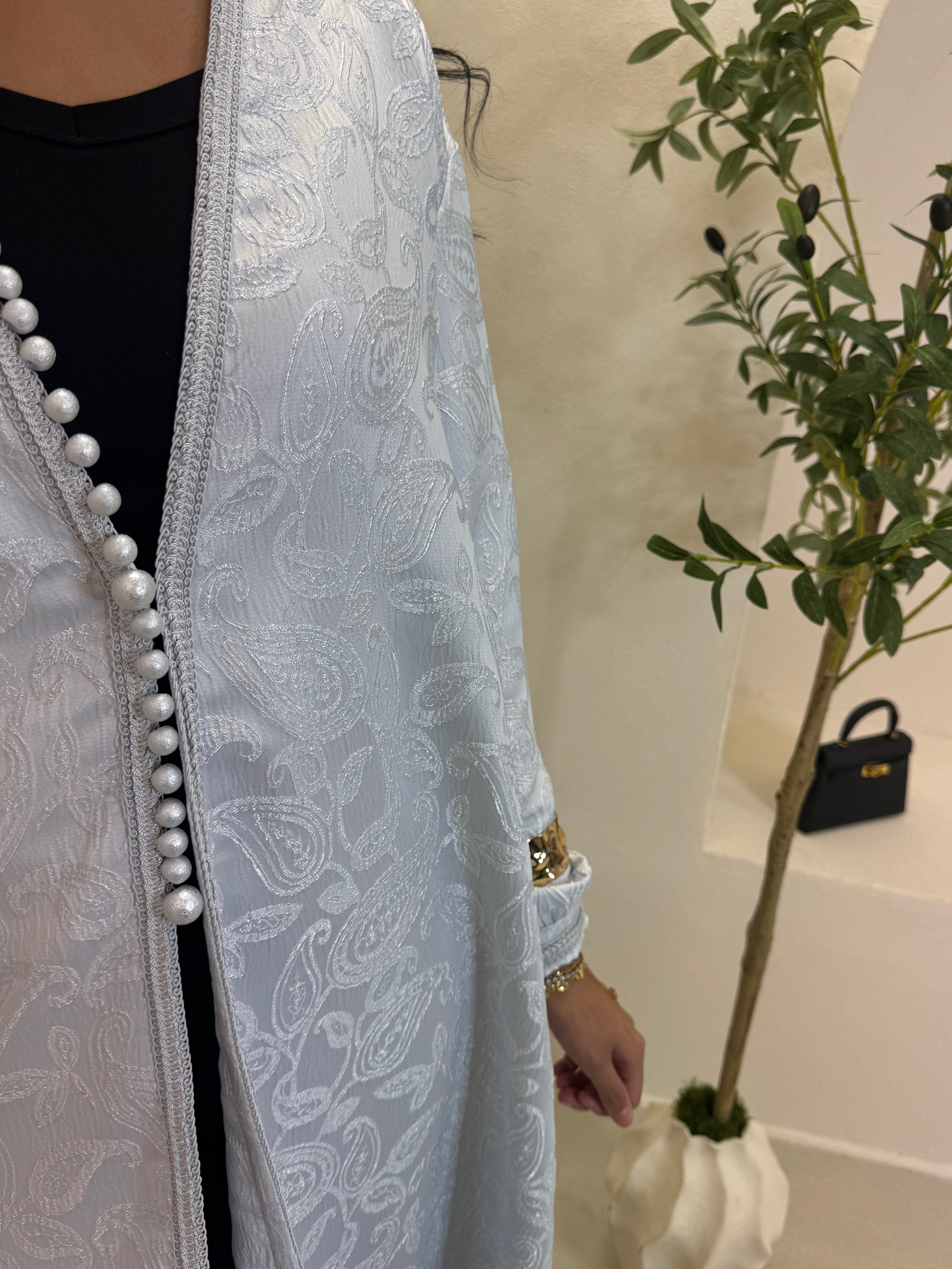 Kimono BAROQUE bleu ciel