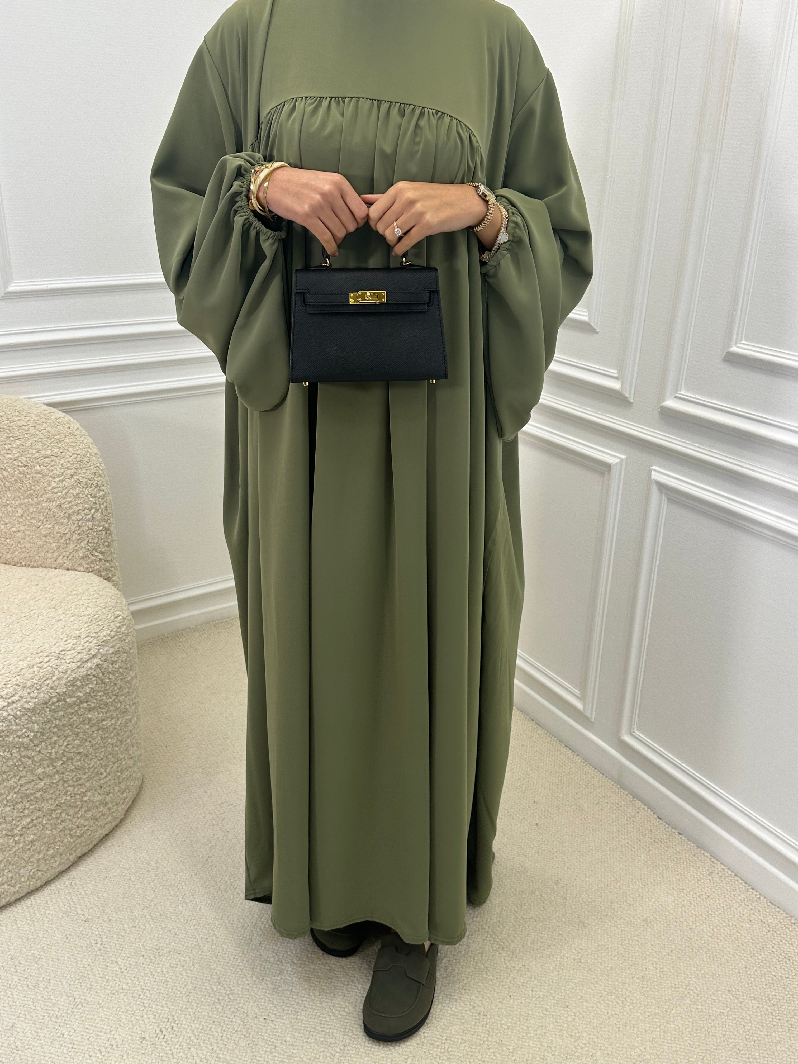 Abaya AMEL verte