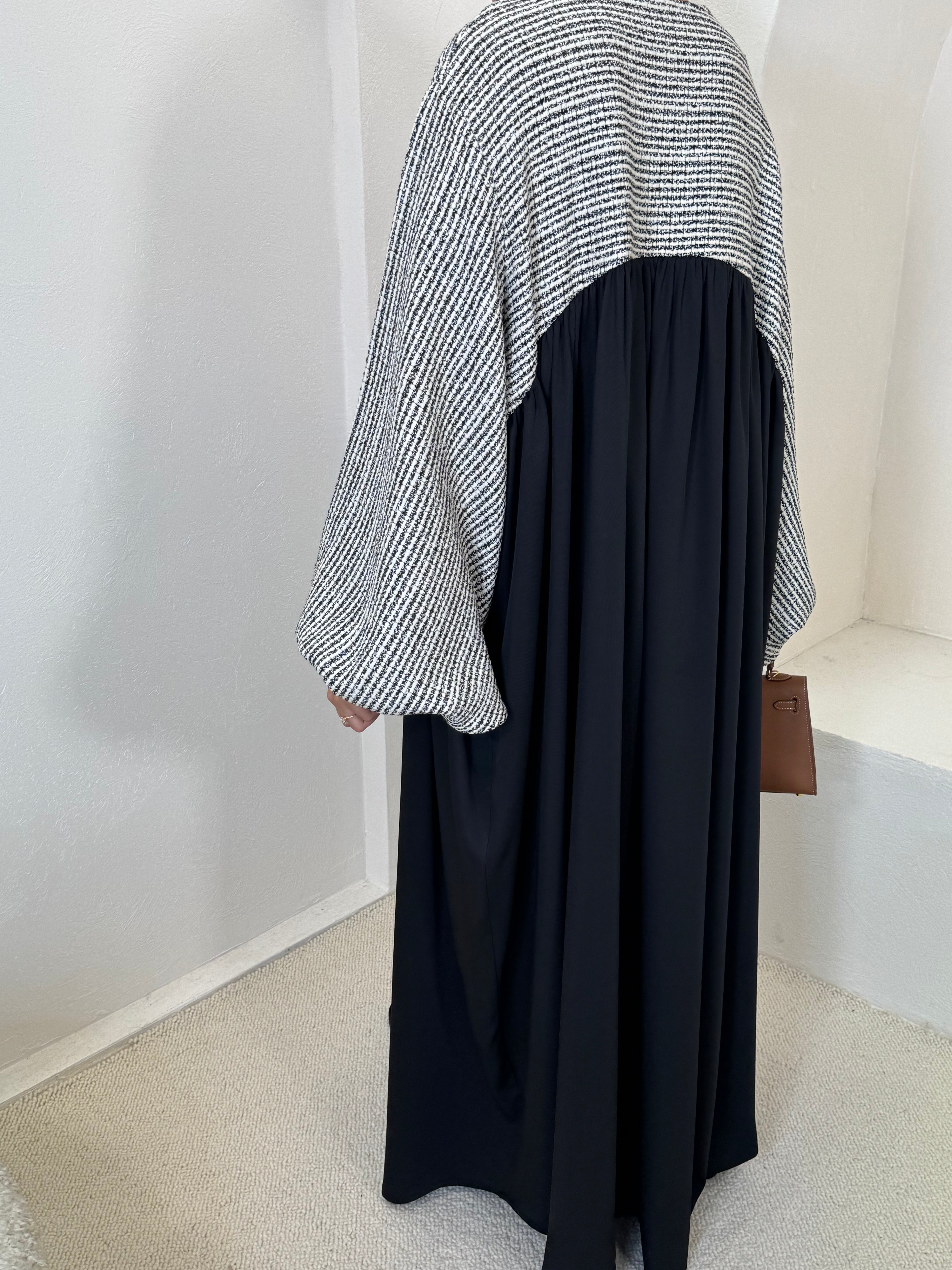 Abaya BELUCCINA rayée