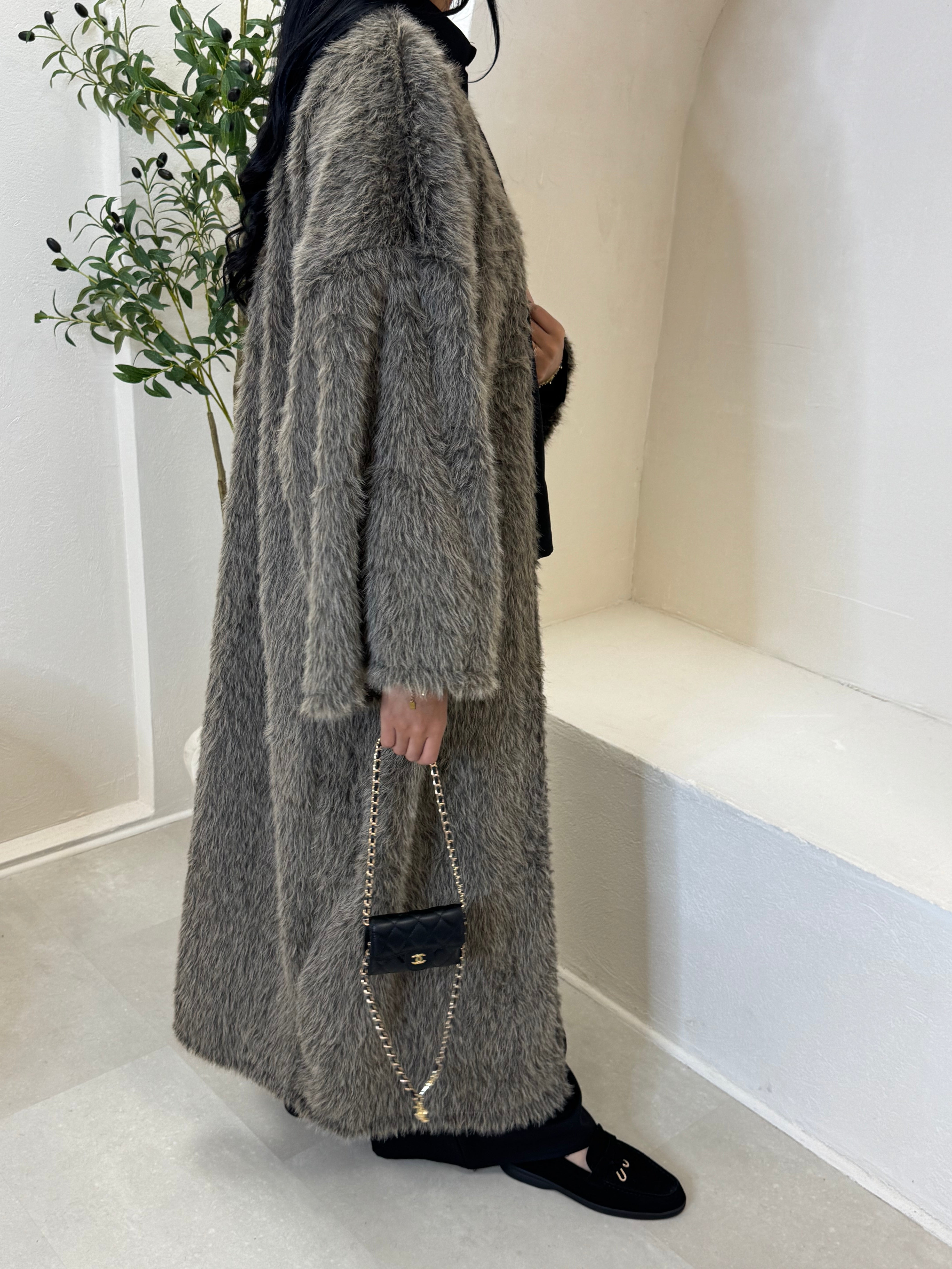 Manteau COCON taupe