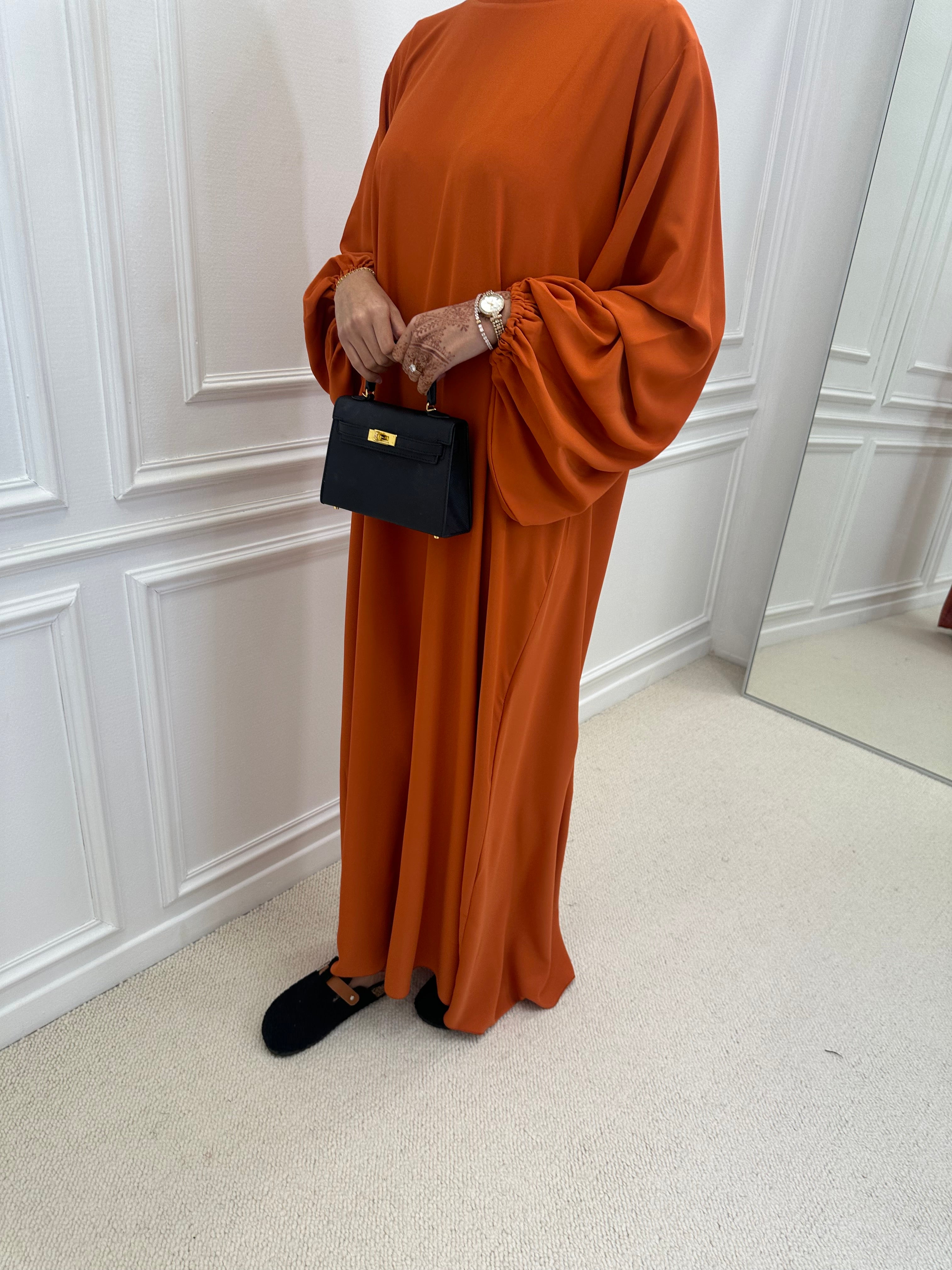 Abaya OUMEIMA orange