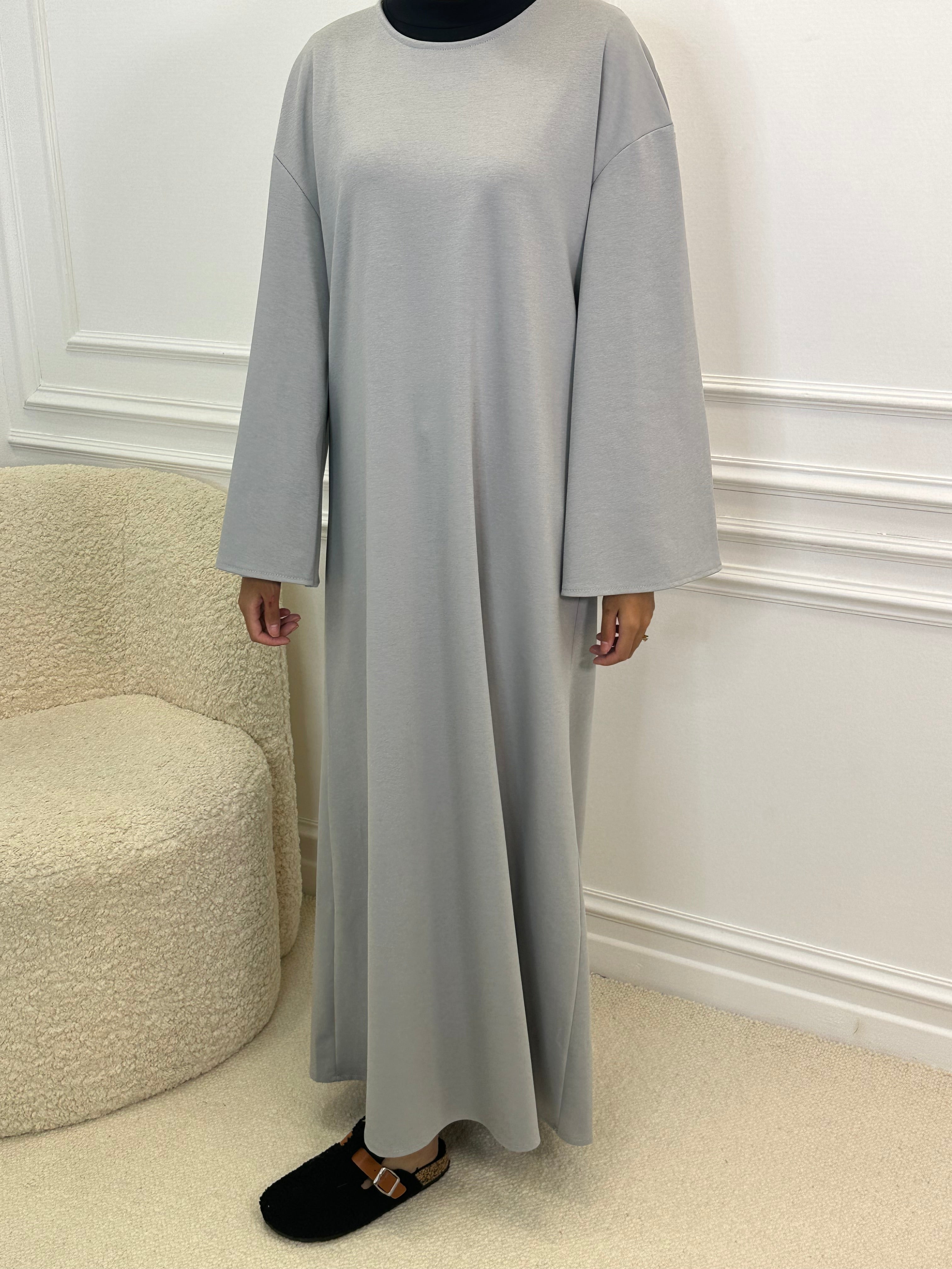 Abaya SWEATY gris