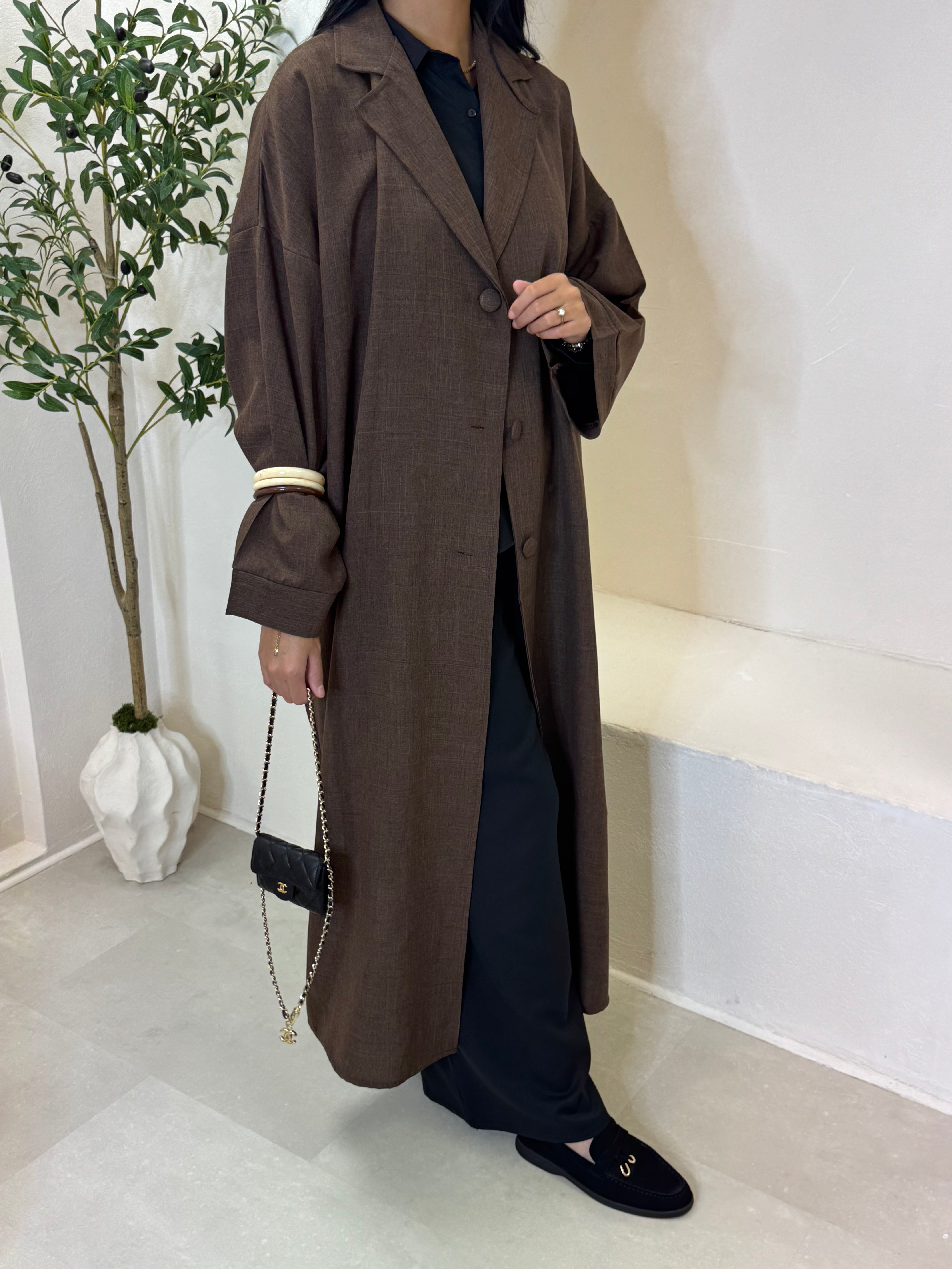 Trench MAHA marron