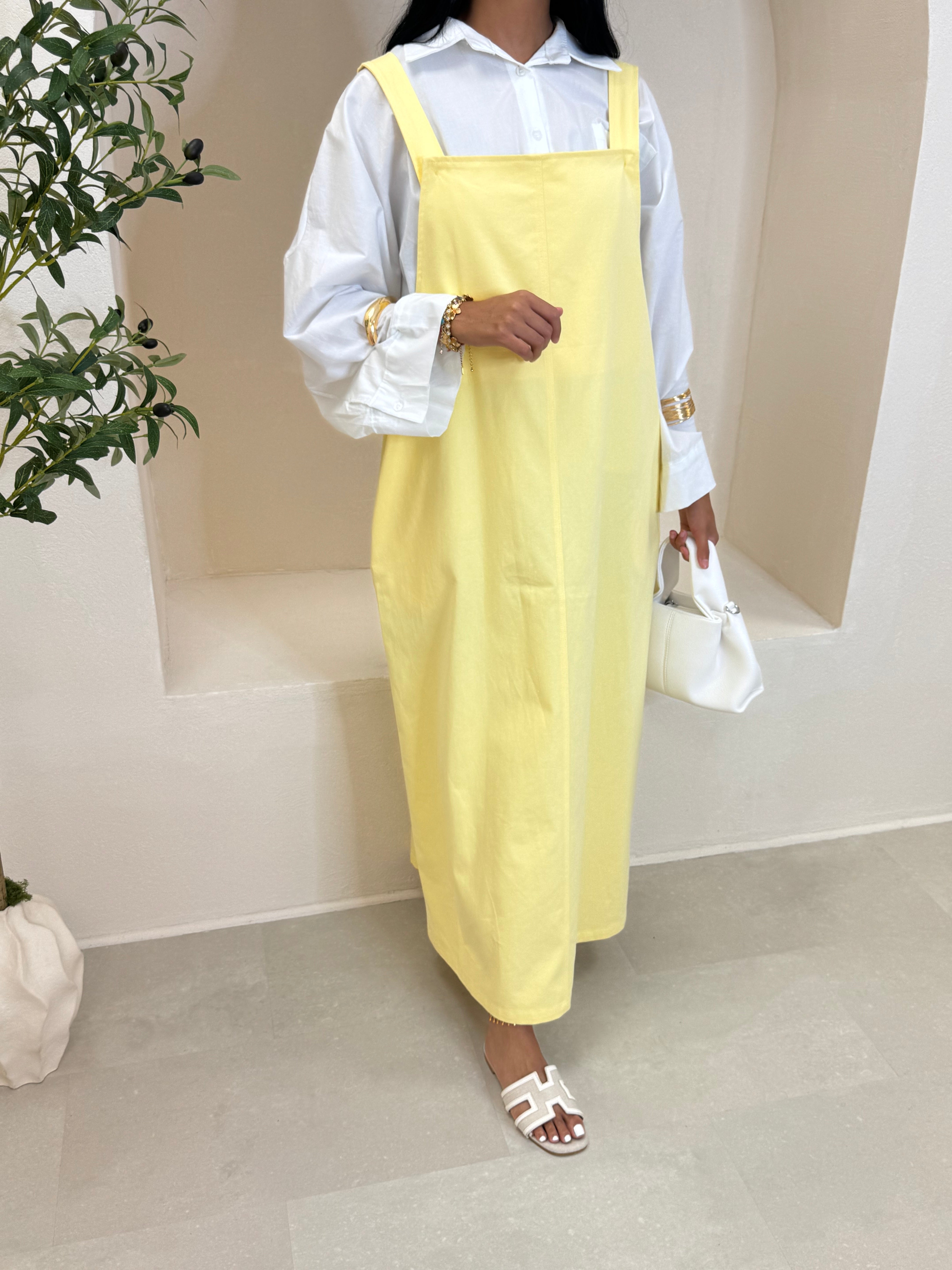 Robe SALOPETTE jaune