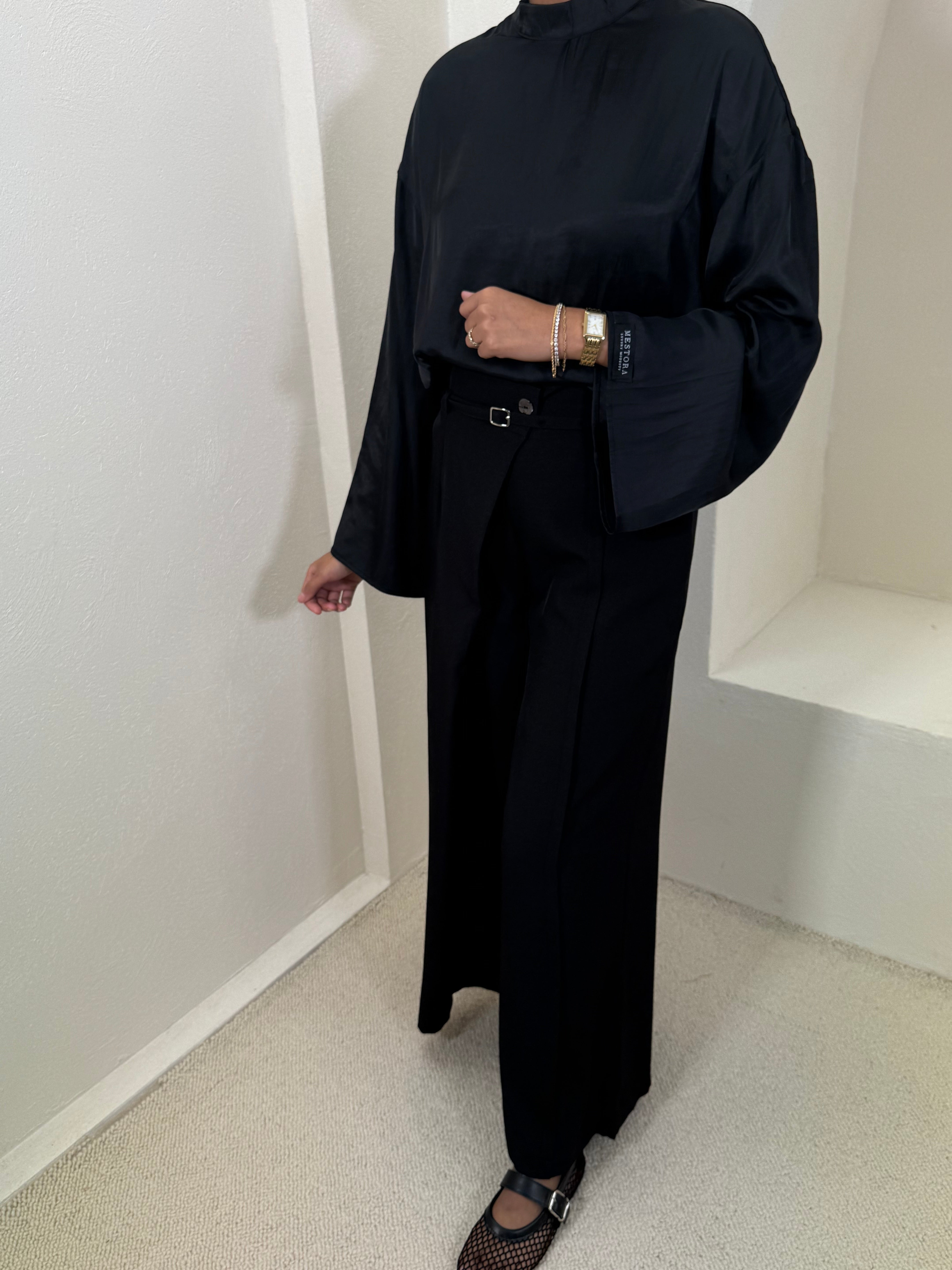 Pantalon NAJWA - Onyx