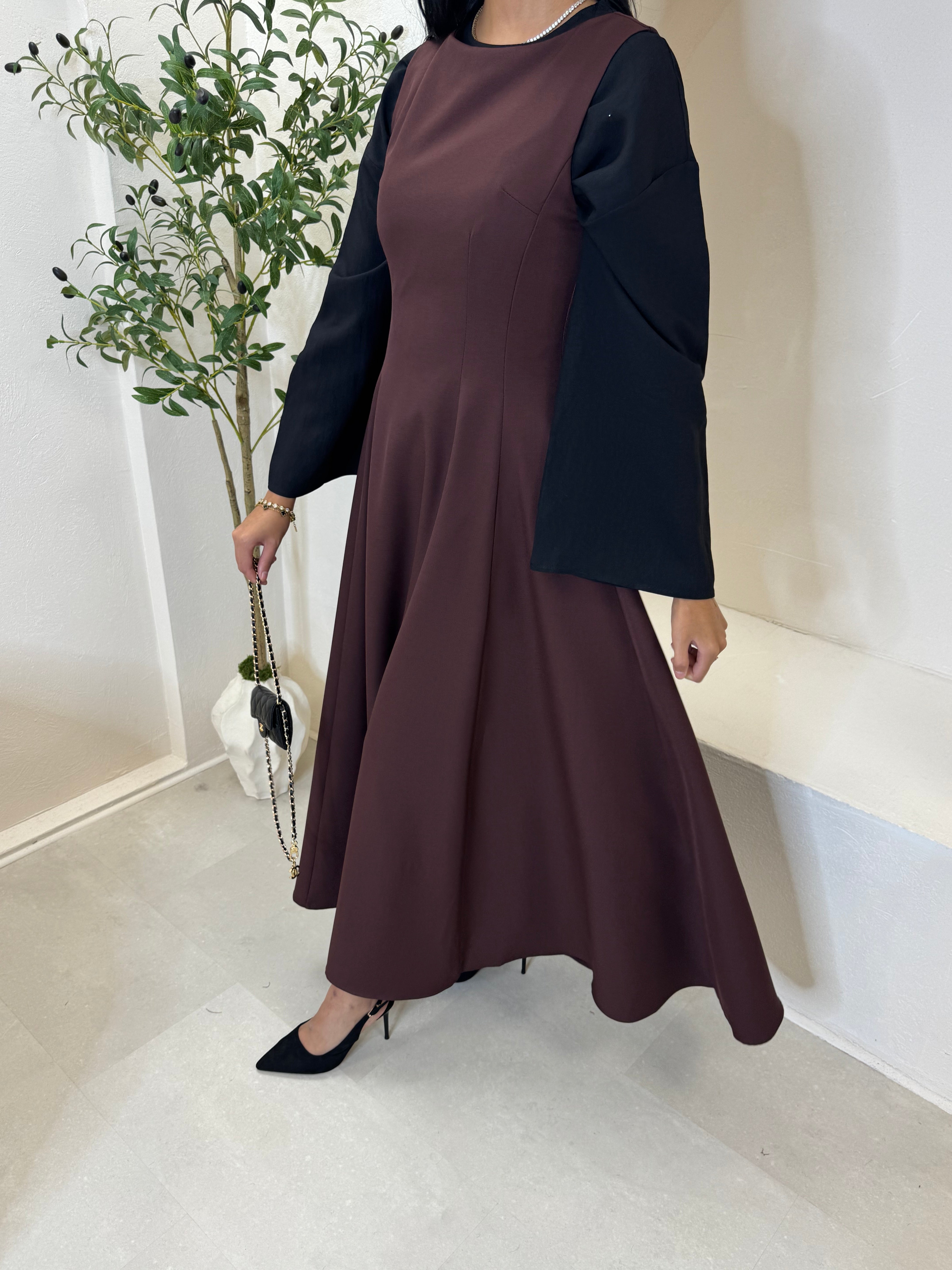 Robe ELZA bordeaux
