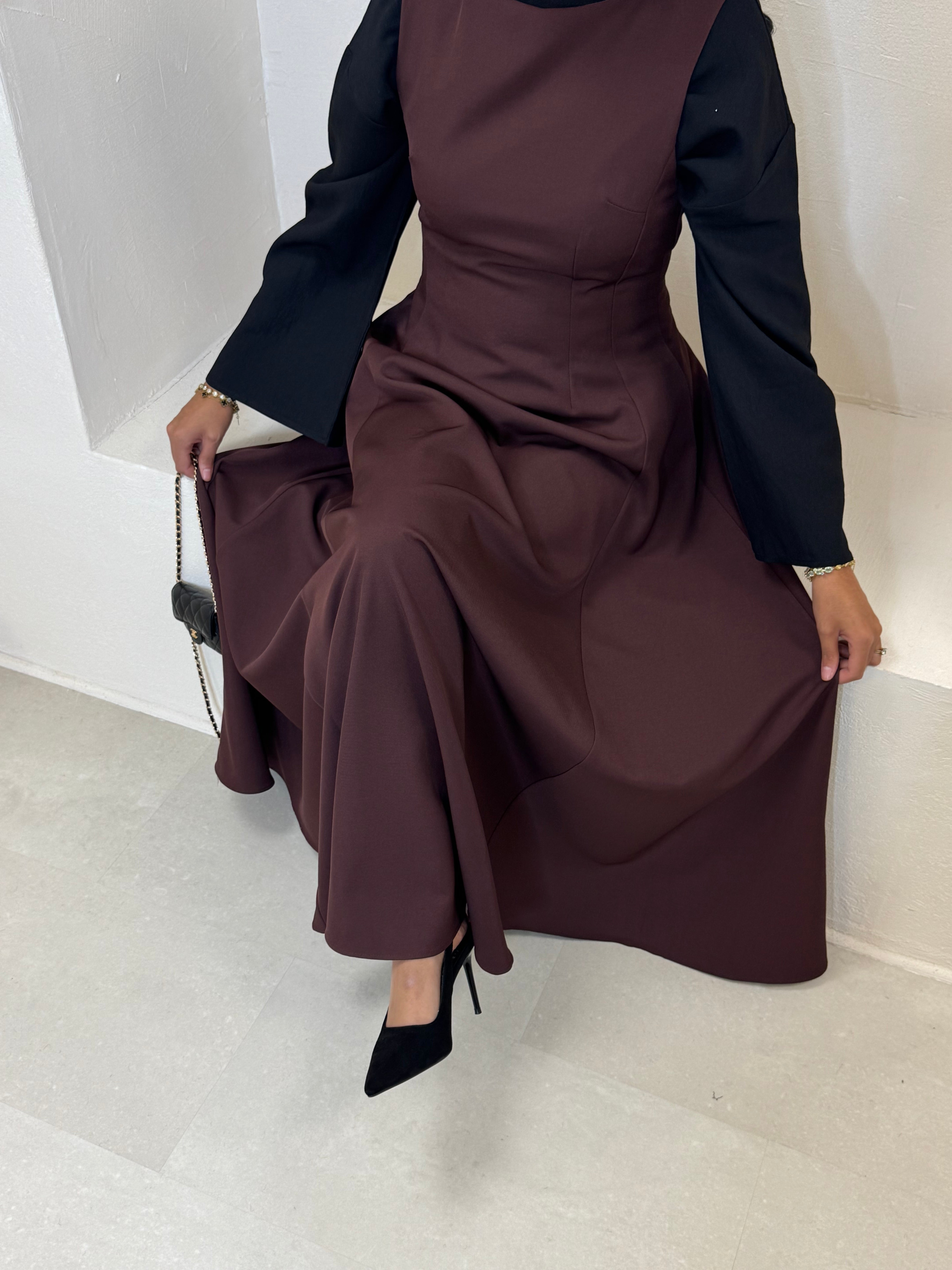 Robe ELZA bordeaux