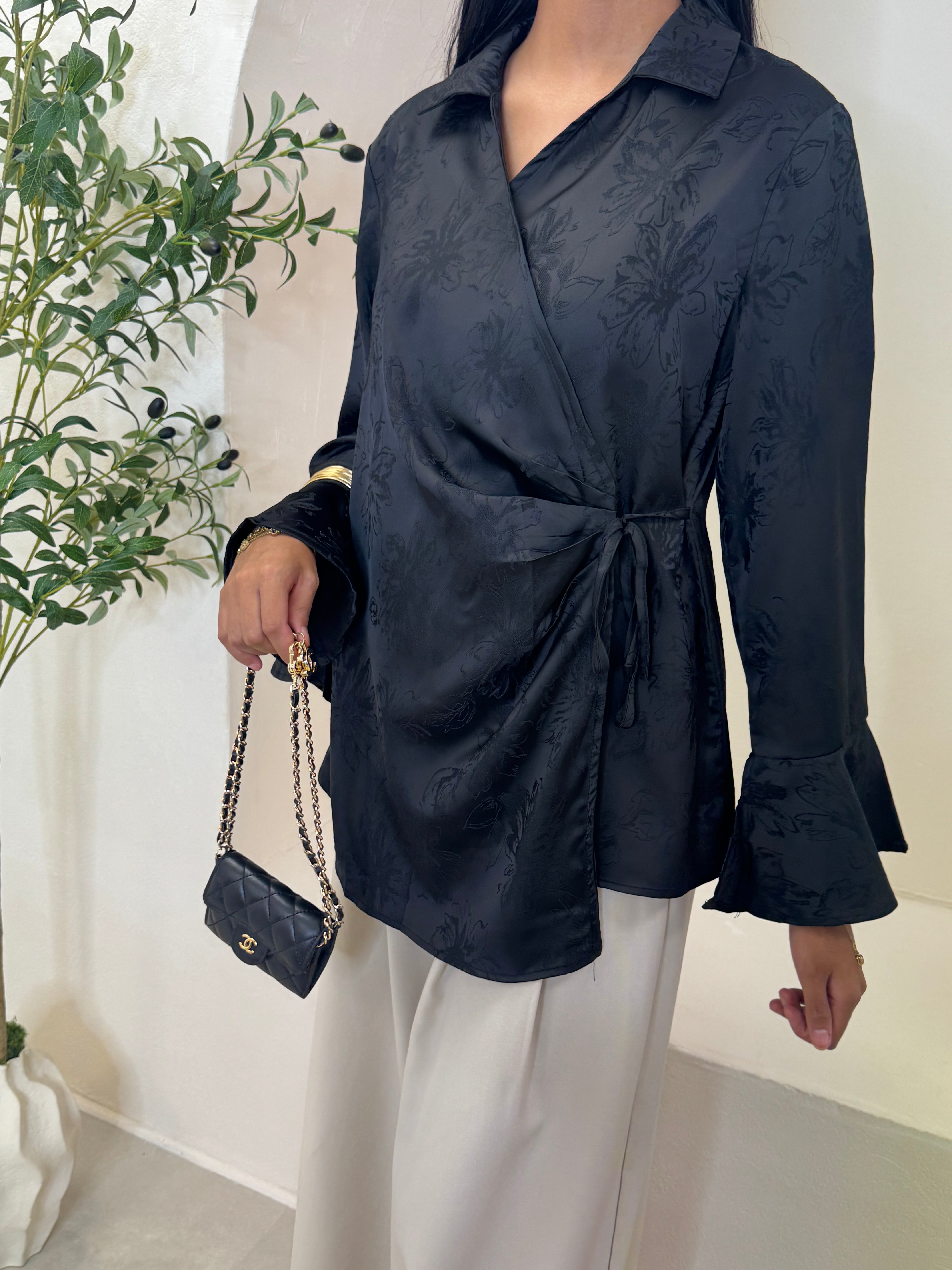 Blouse IRIS noir