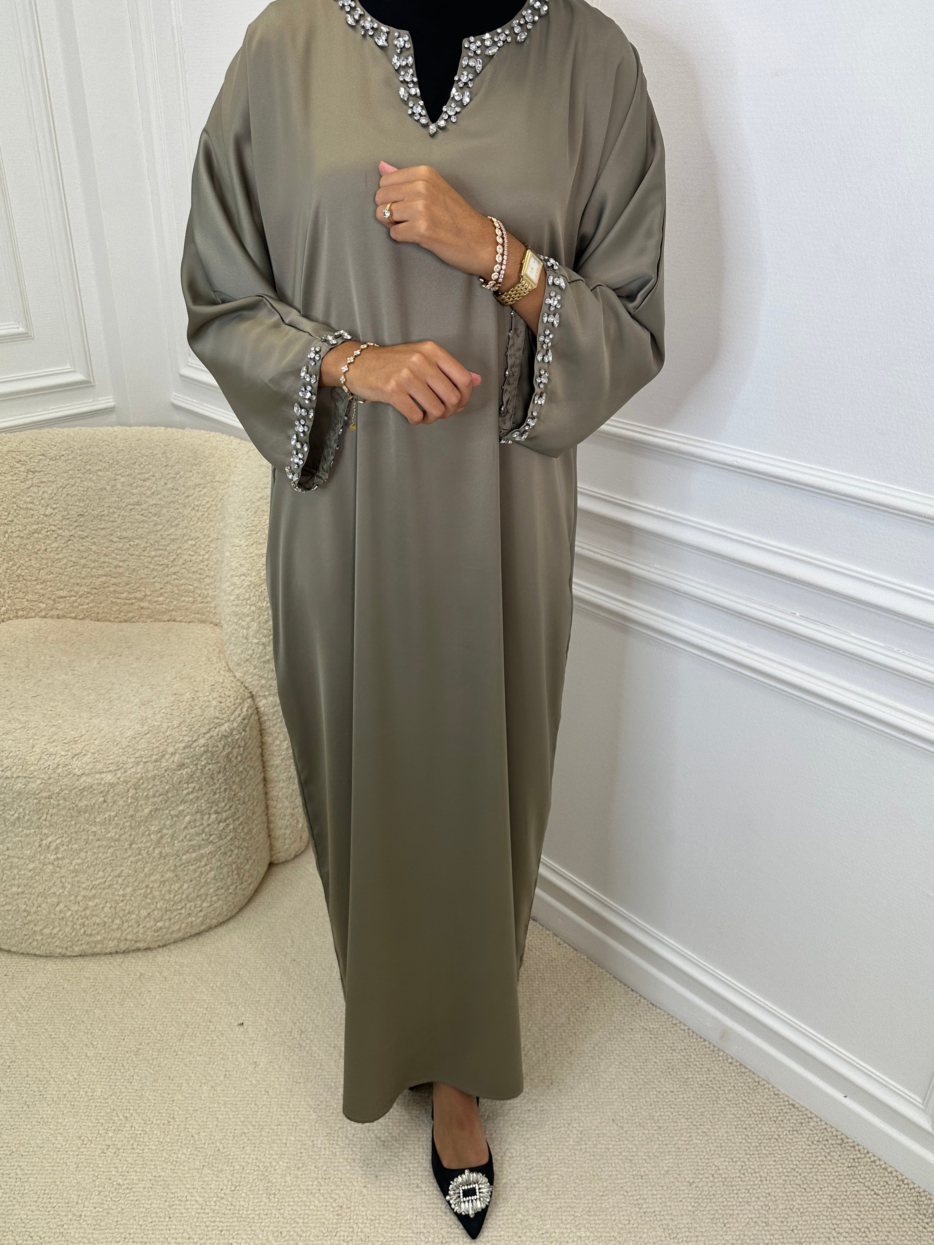 Abaya MELYA kaki