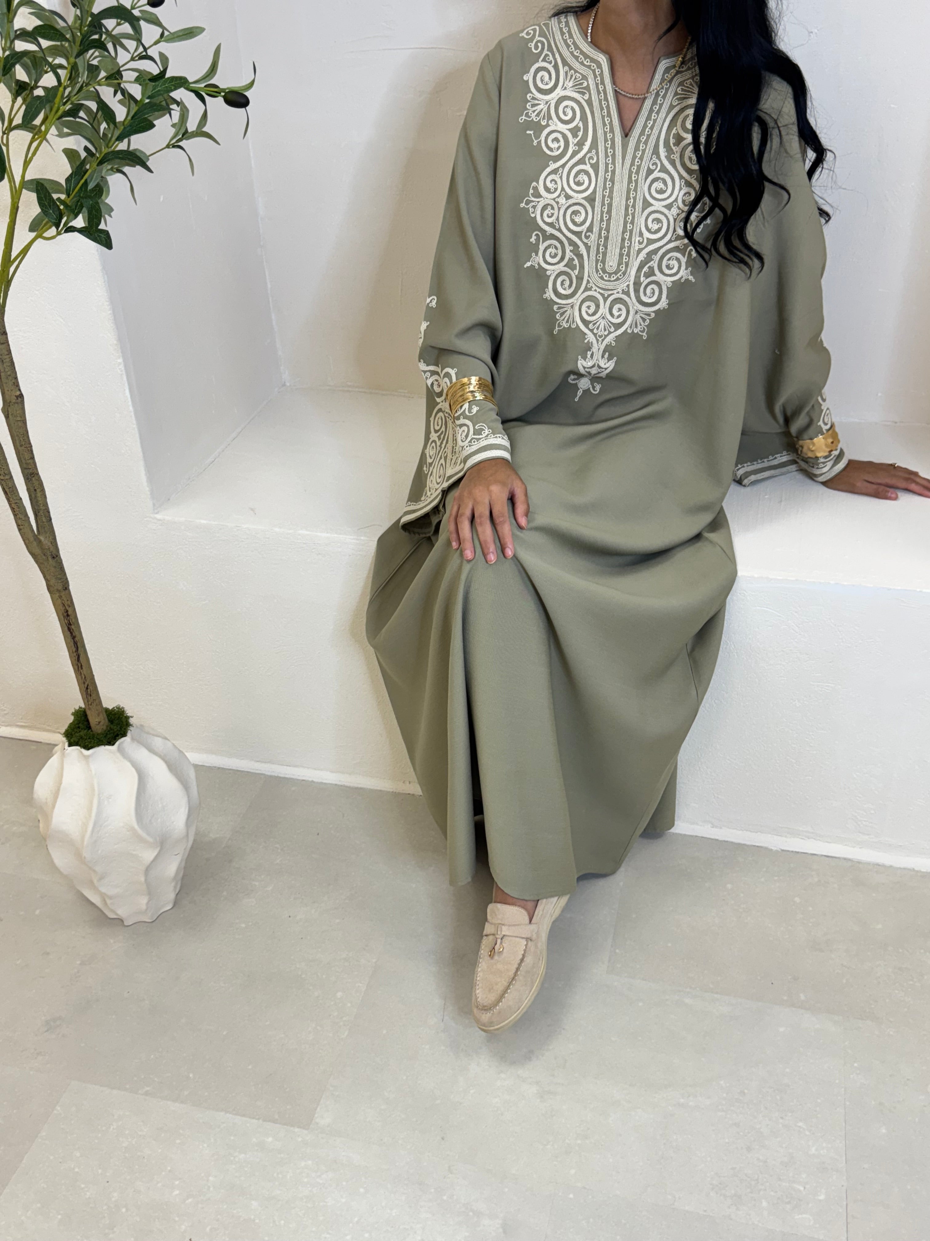 Abaya JAYA vert