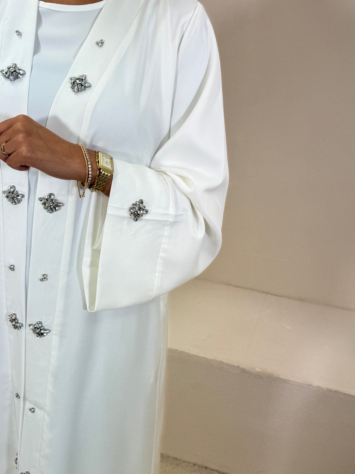 Kimono JAWHARA - Nacre