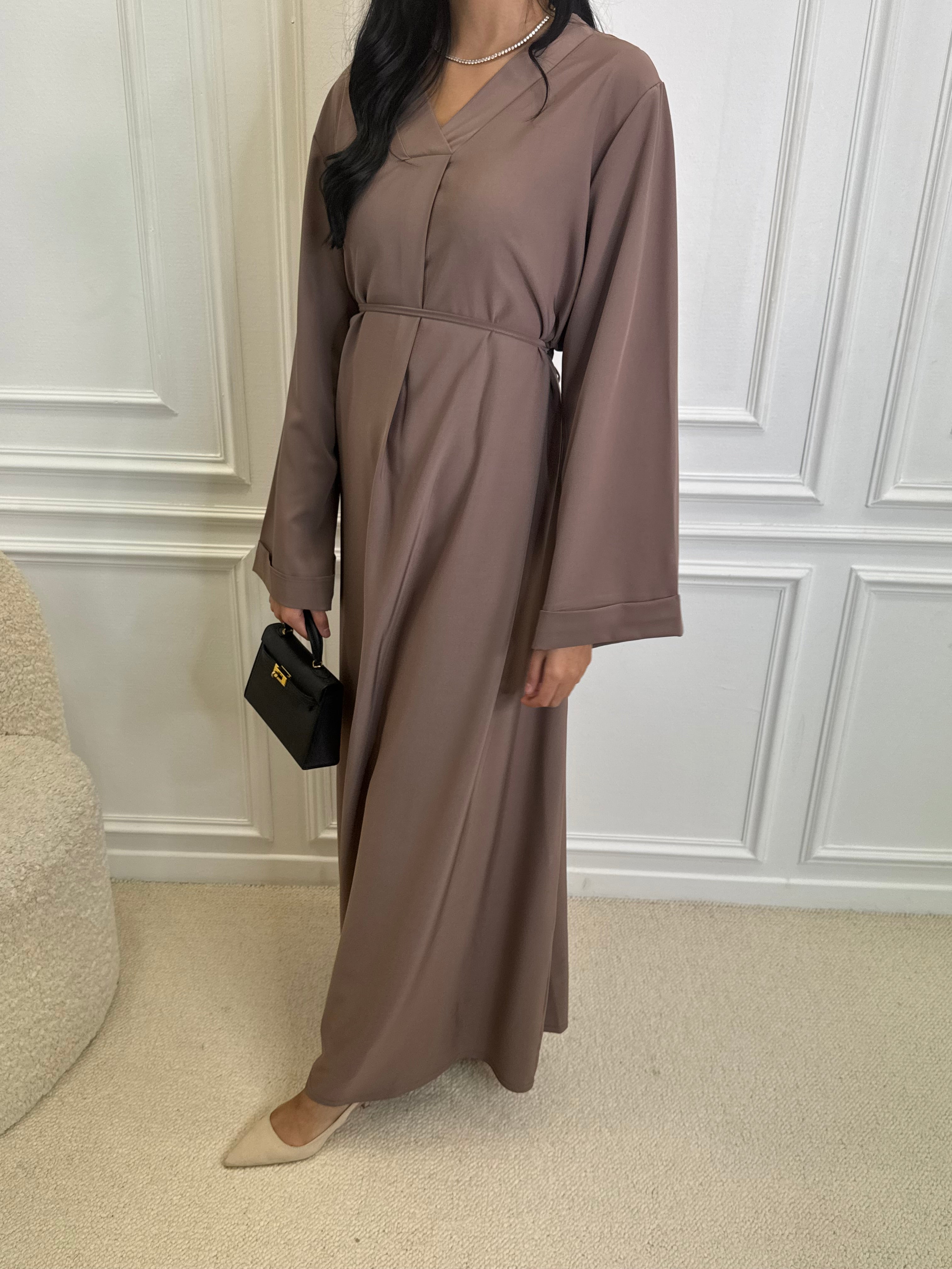 Abaya LIA taupe