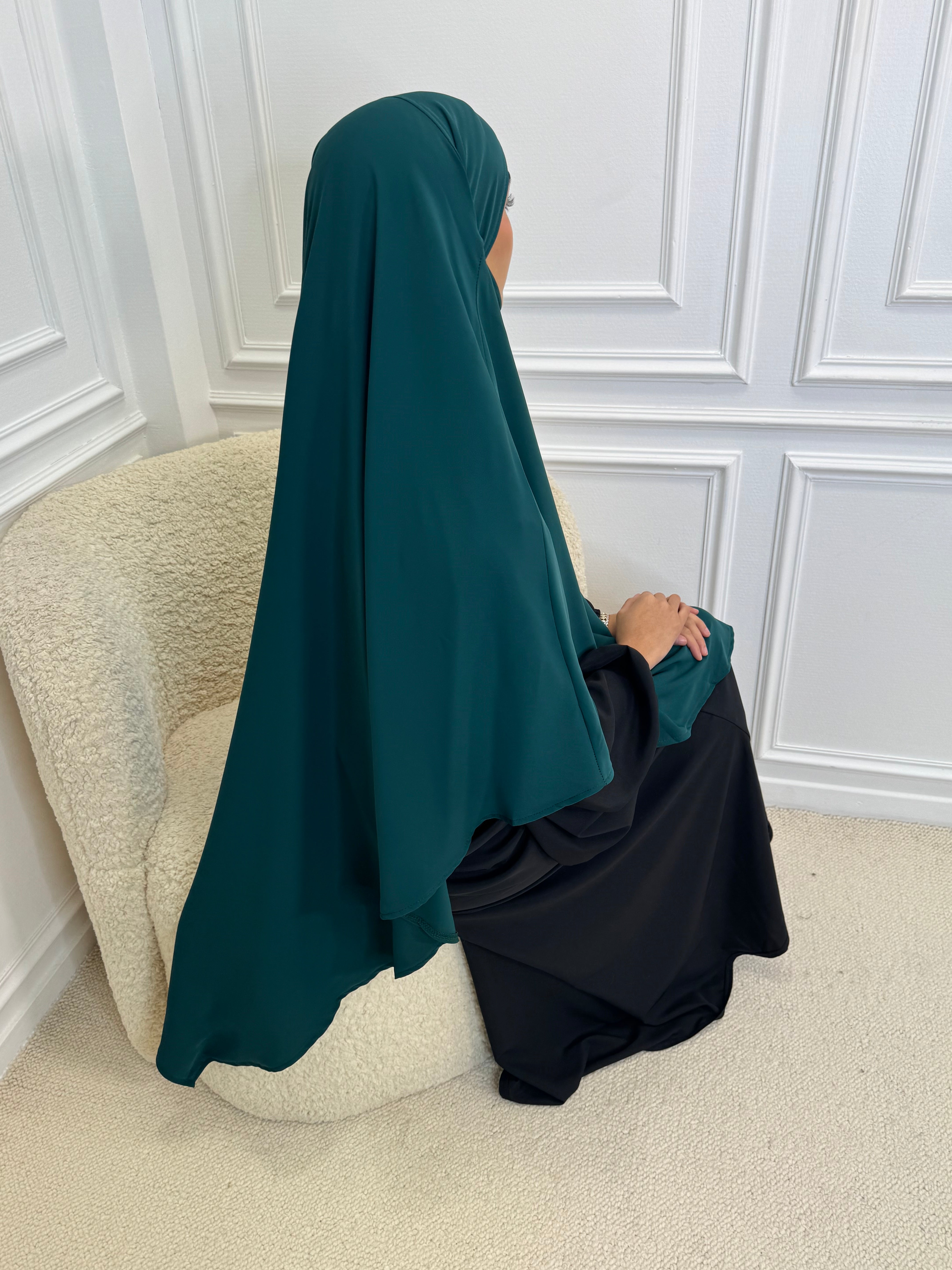 Khimar soie de Médine canard