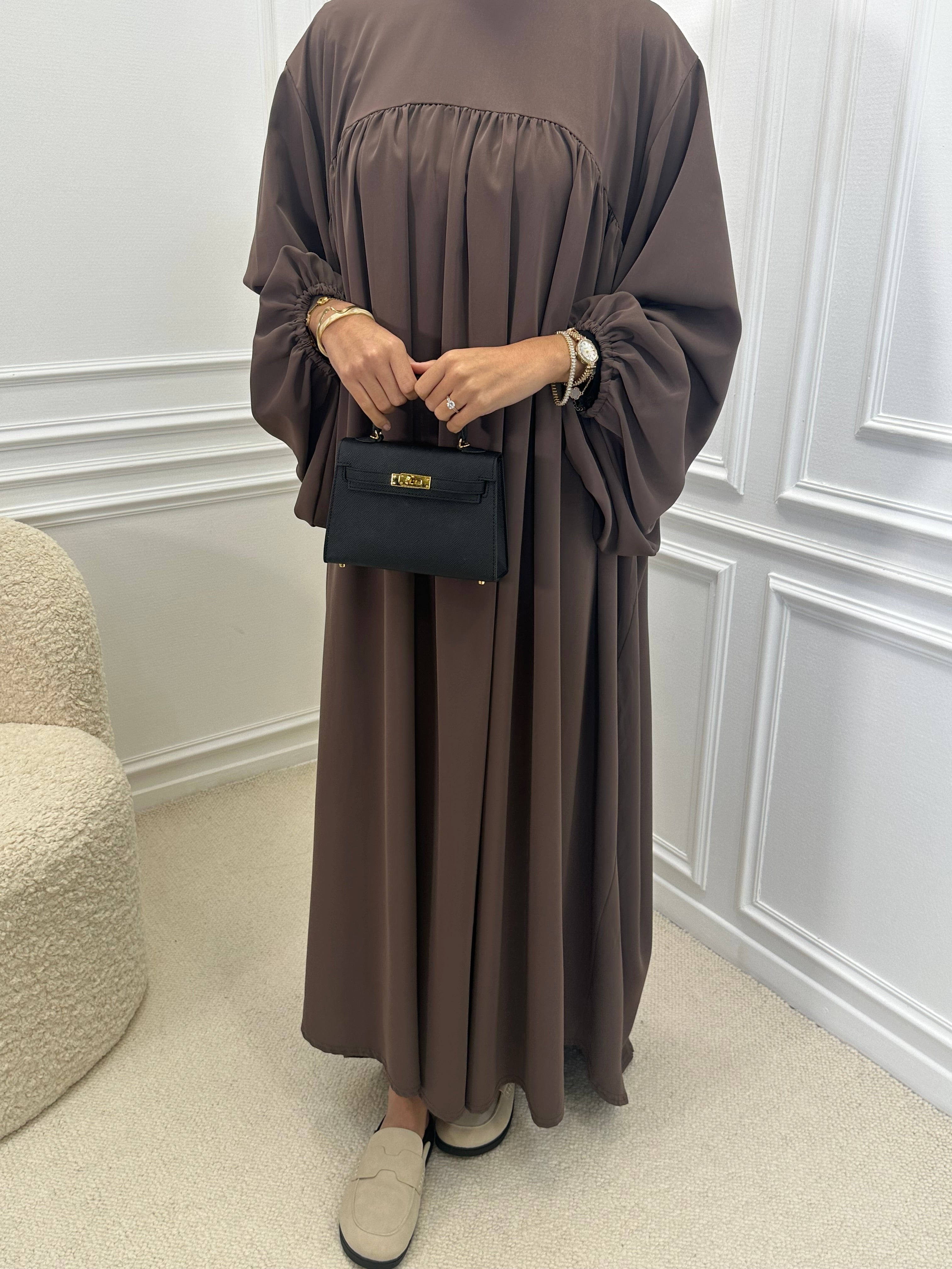 Abaya AMEL taupe