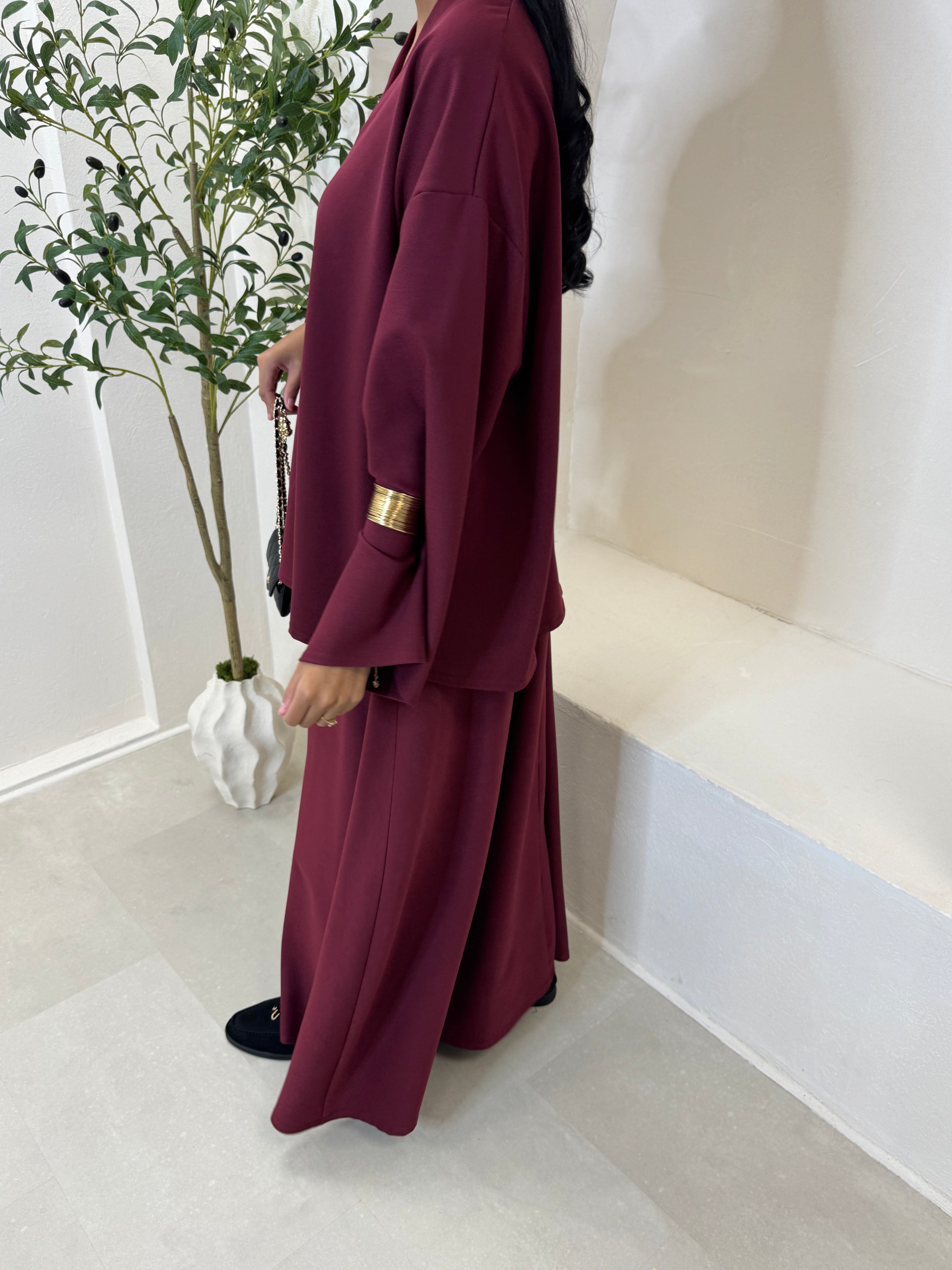 Set AKIRA bordeaux