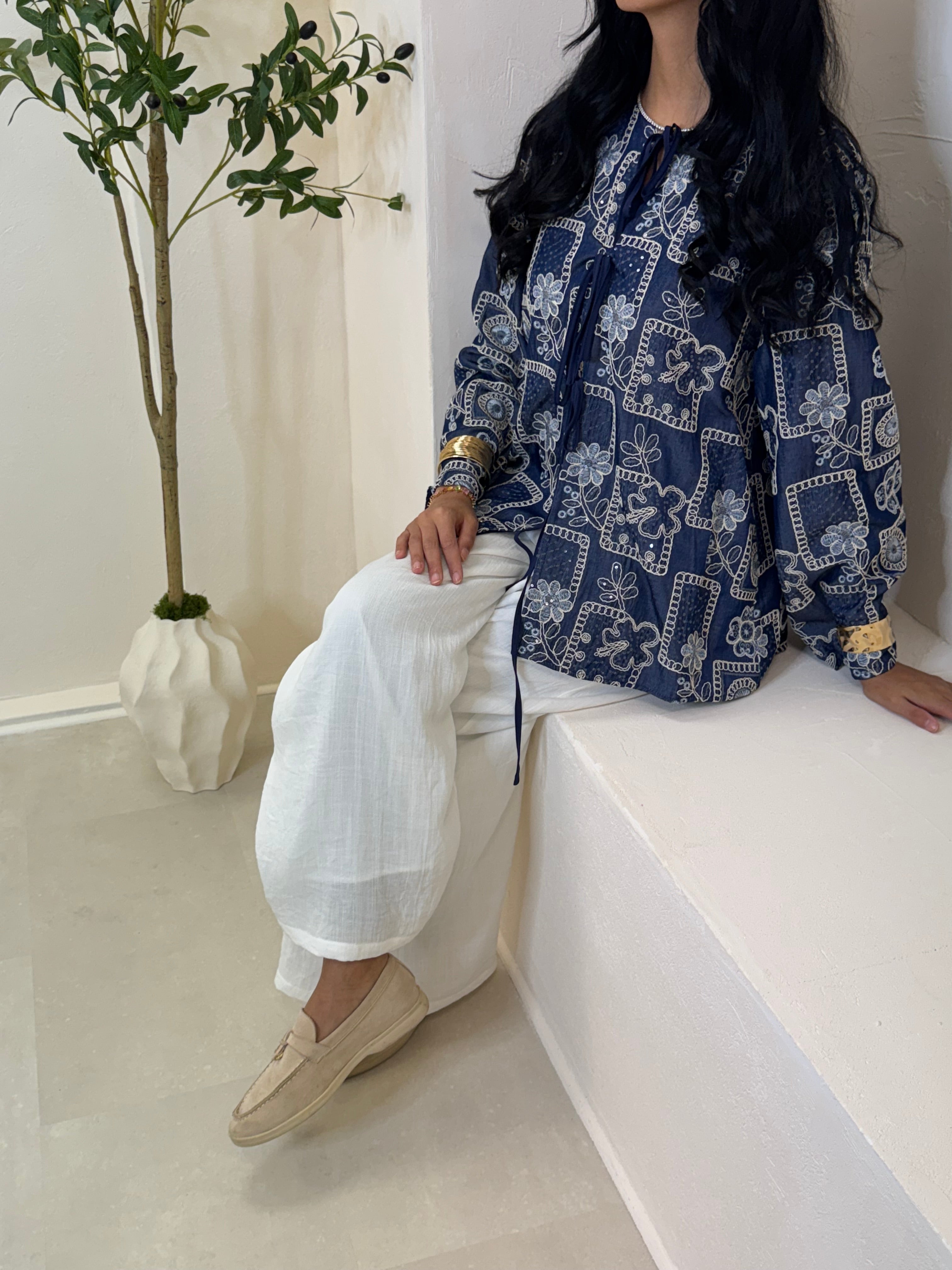 Gilet ASHA bleu