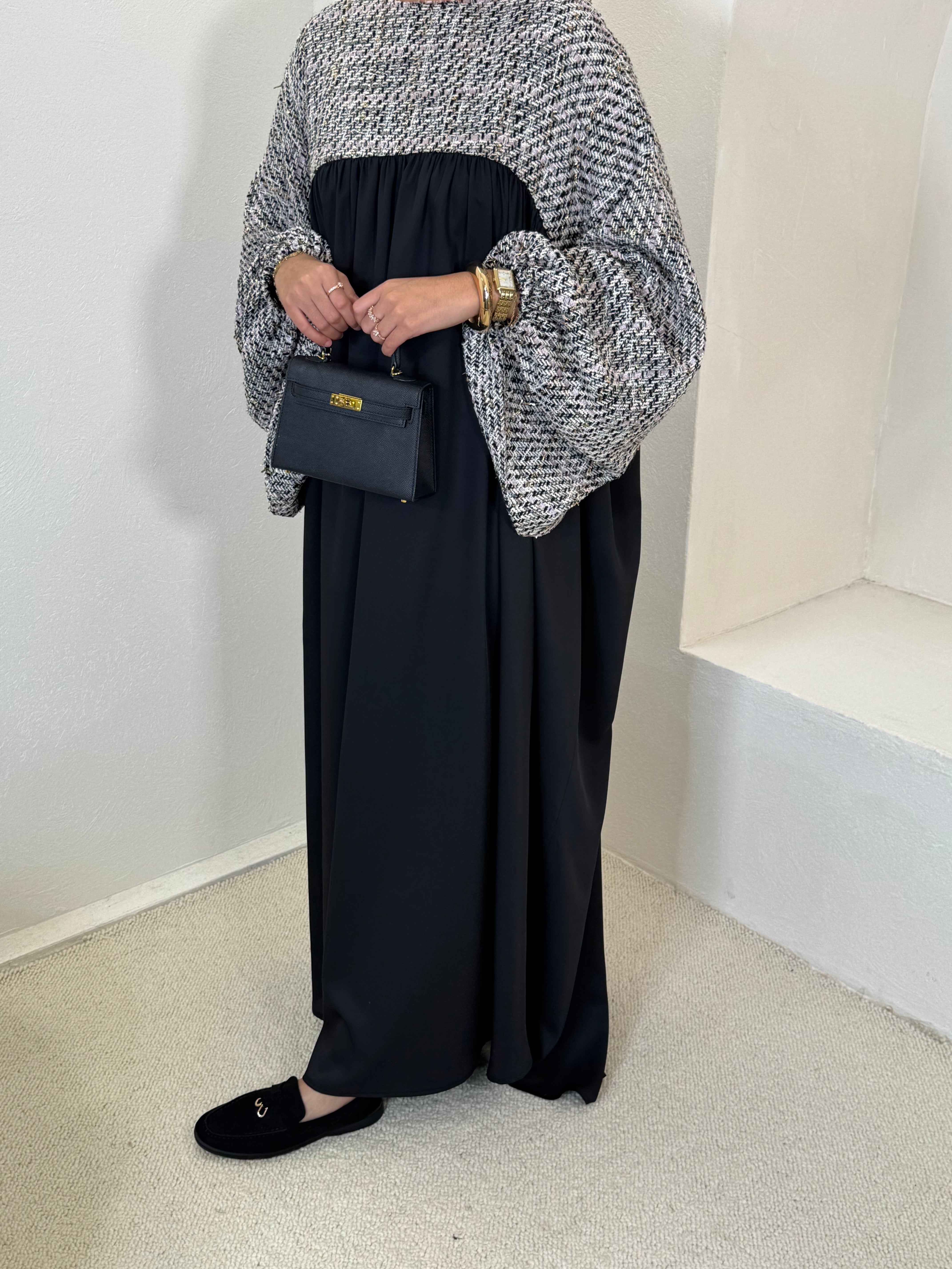 Abaya BELUCCINA Tweed