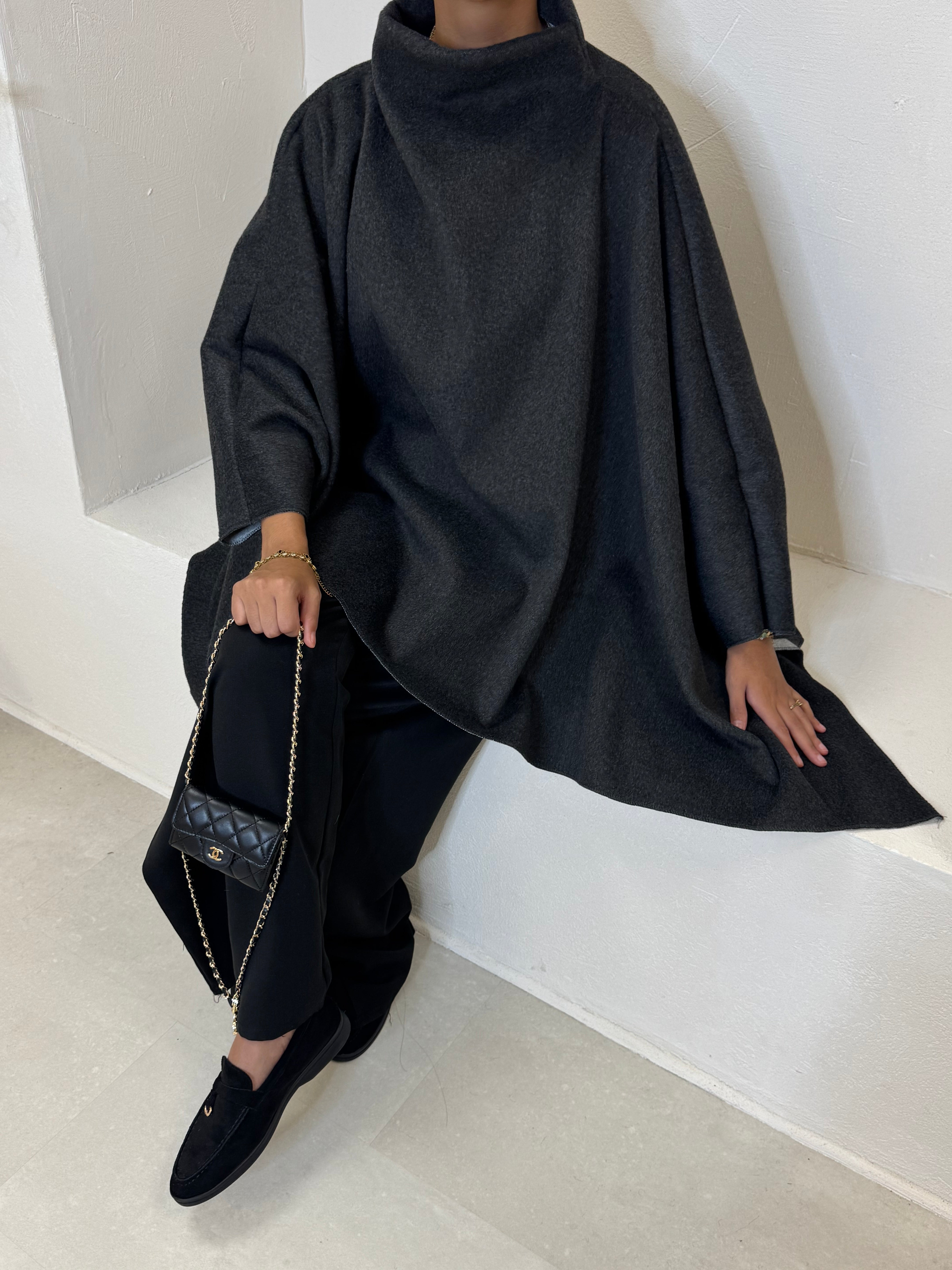 Cape TEDDY gris