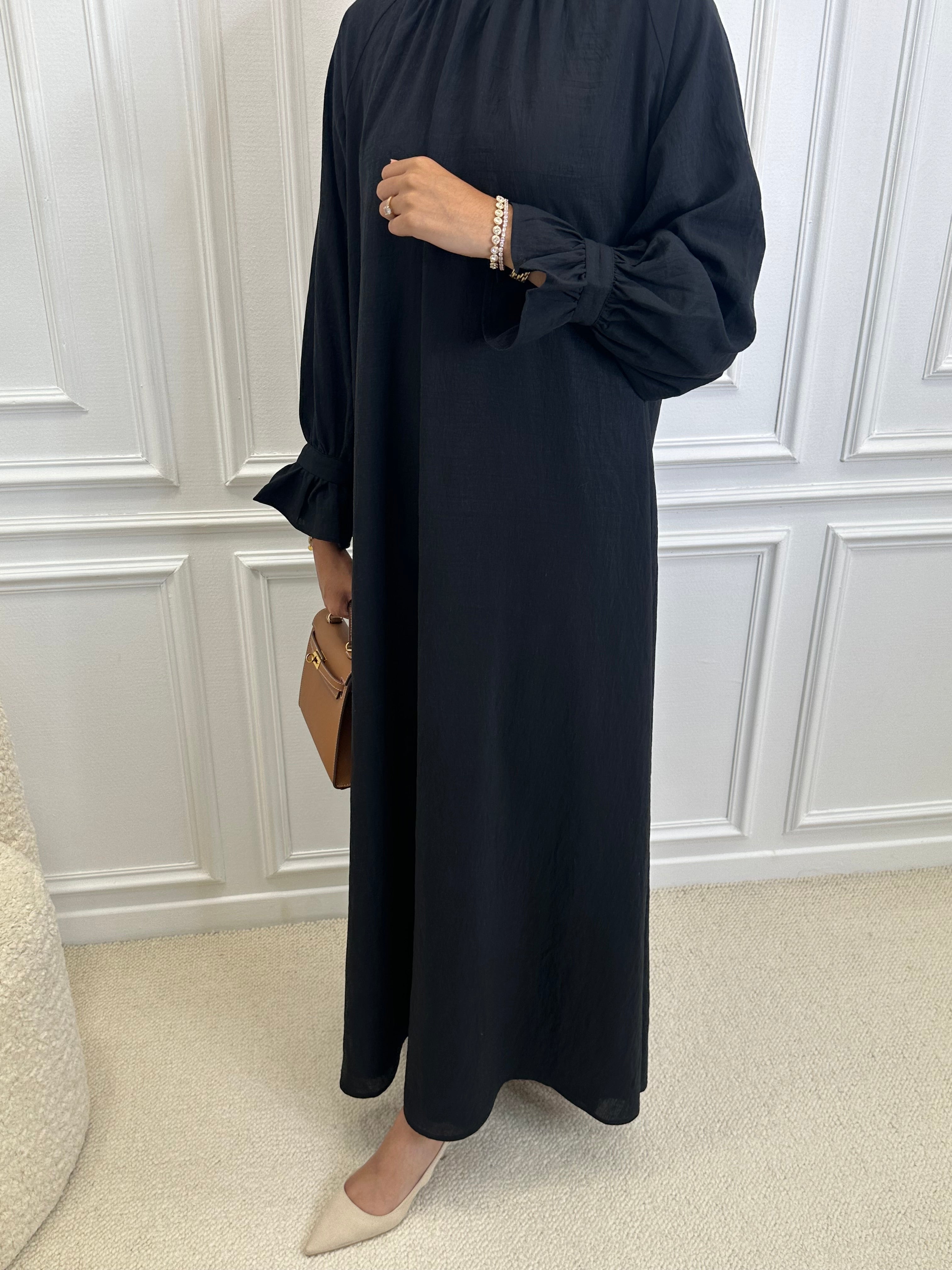 Abaya LUNA noire