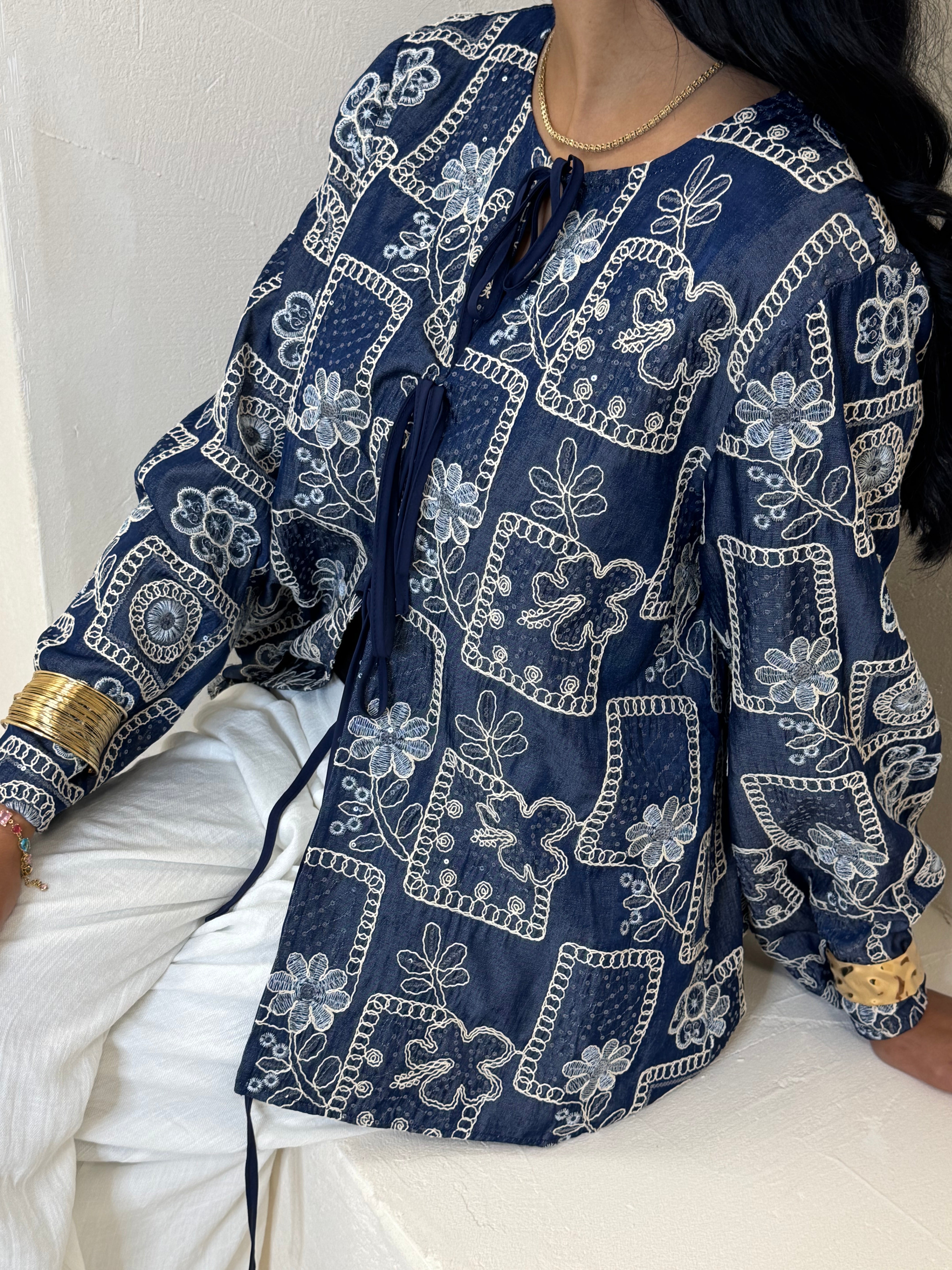 Gilet ASHA bleu
