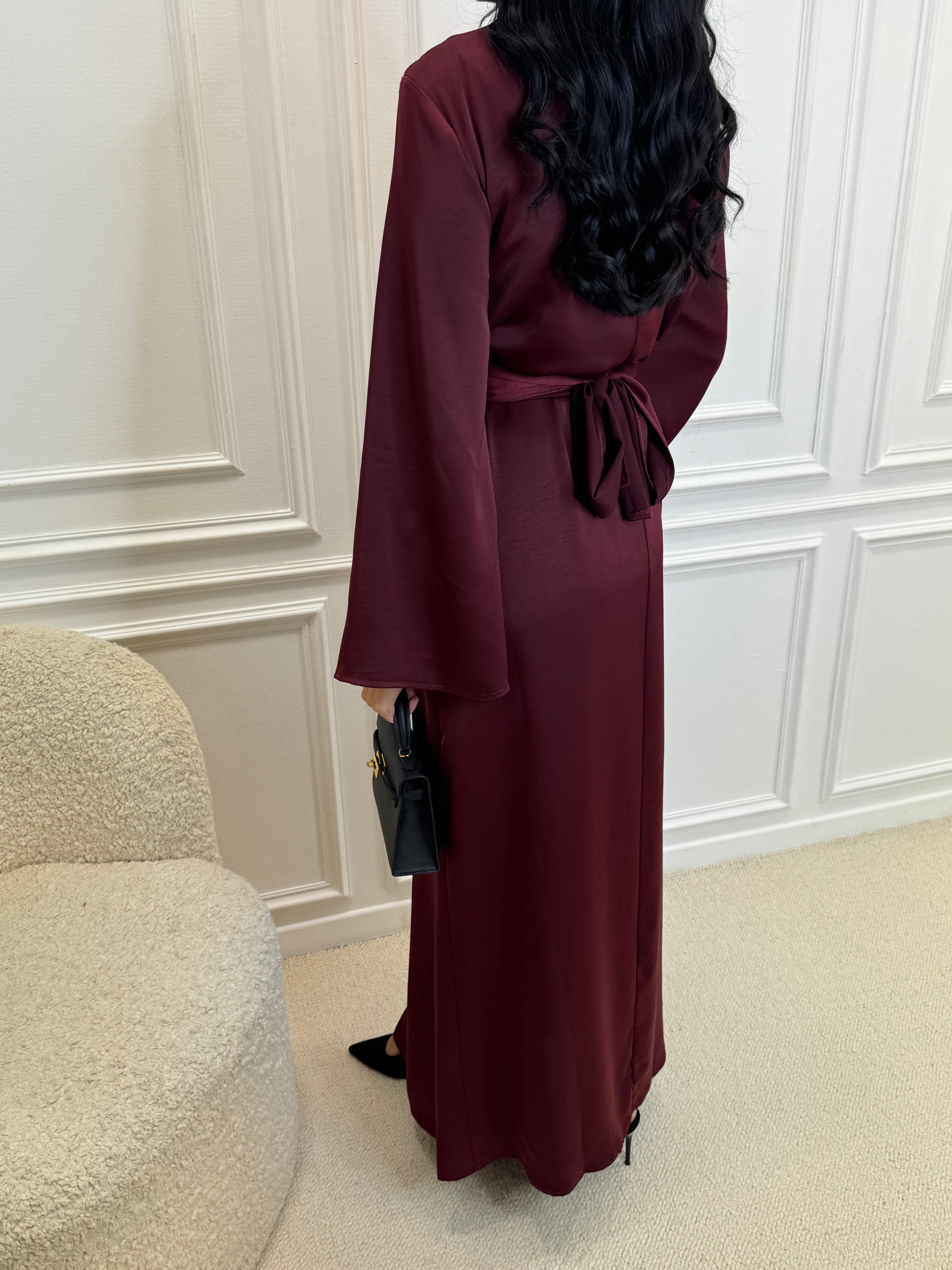 Robe LEYA bordeaux