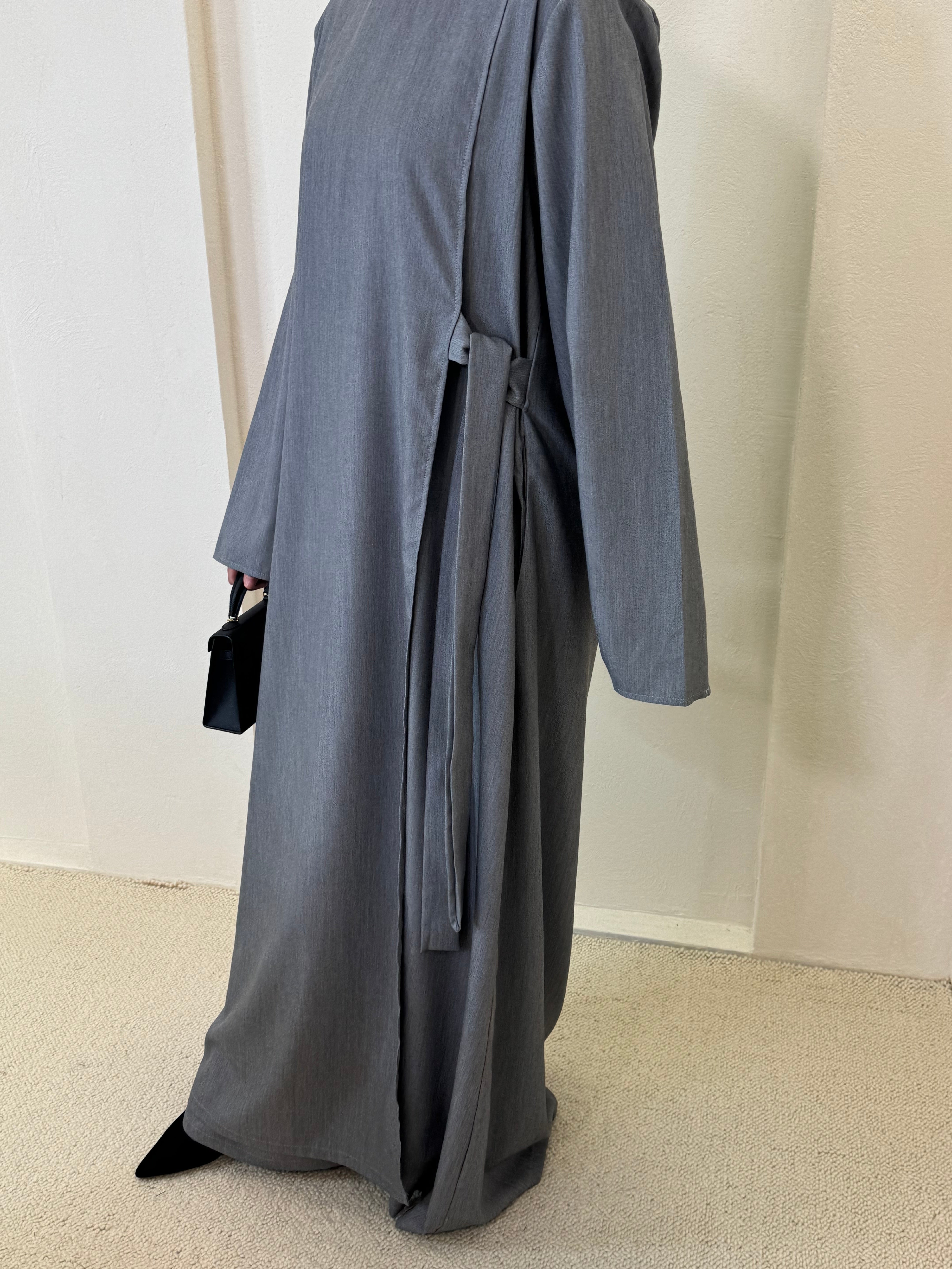 NENY Muisgrijze jurk