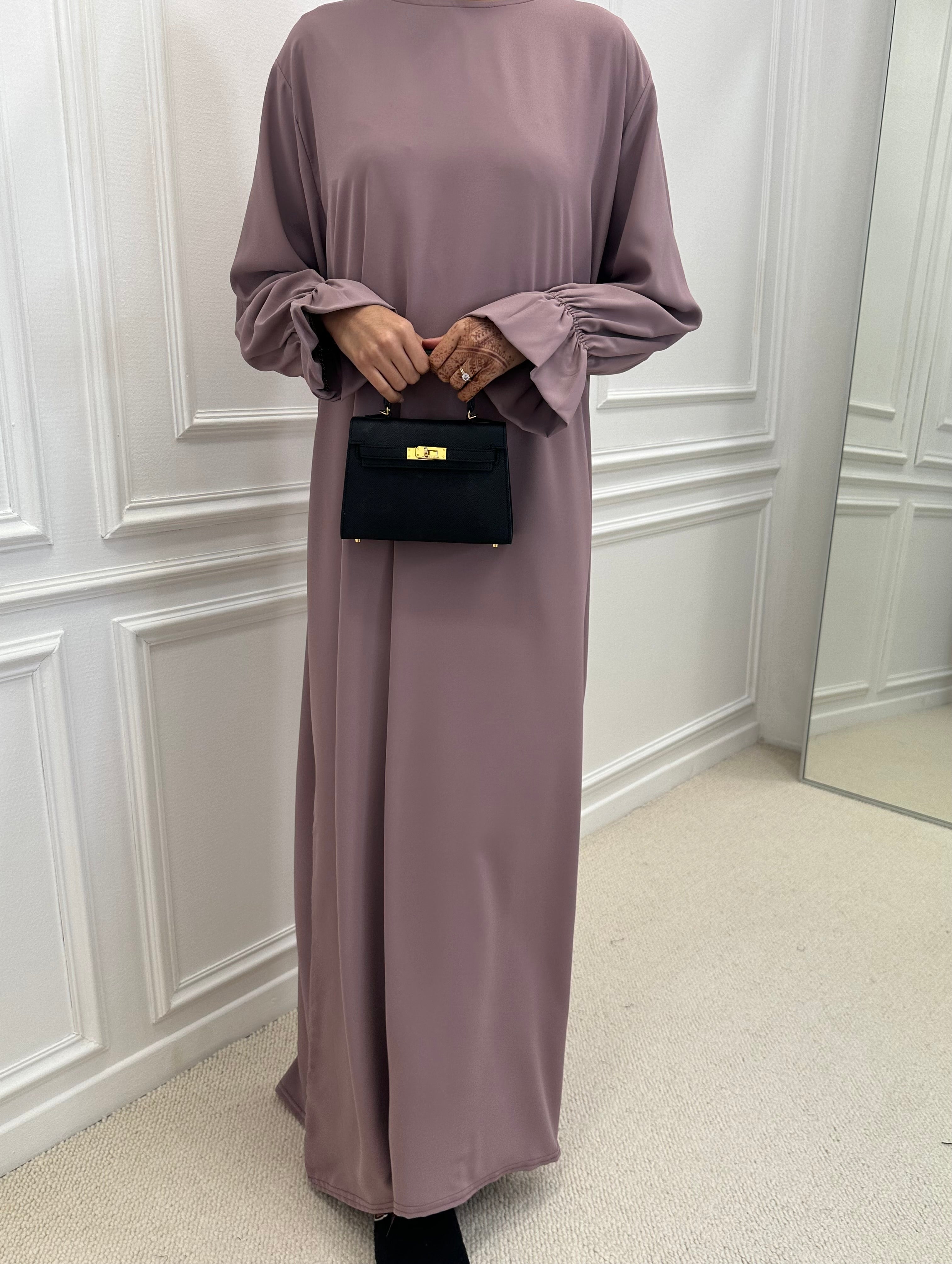 Abaya LOLA mauve