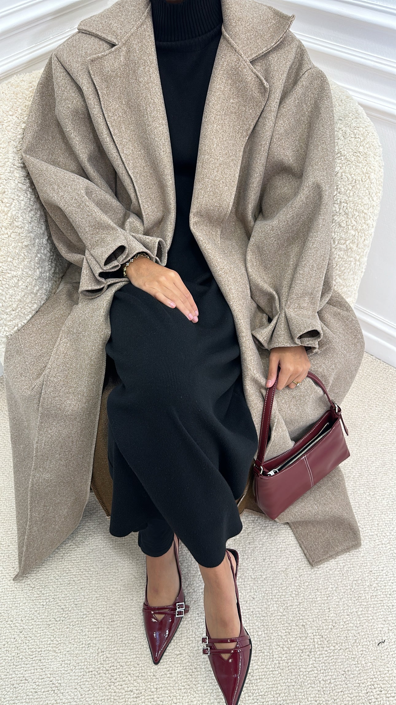 Manteau JANA taupe