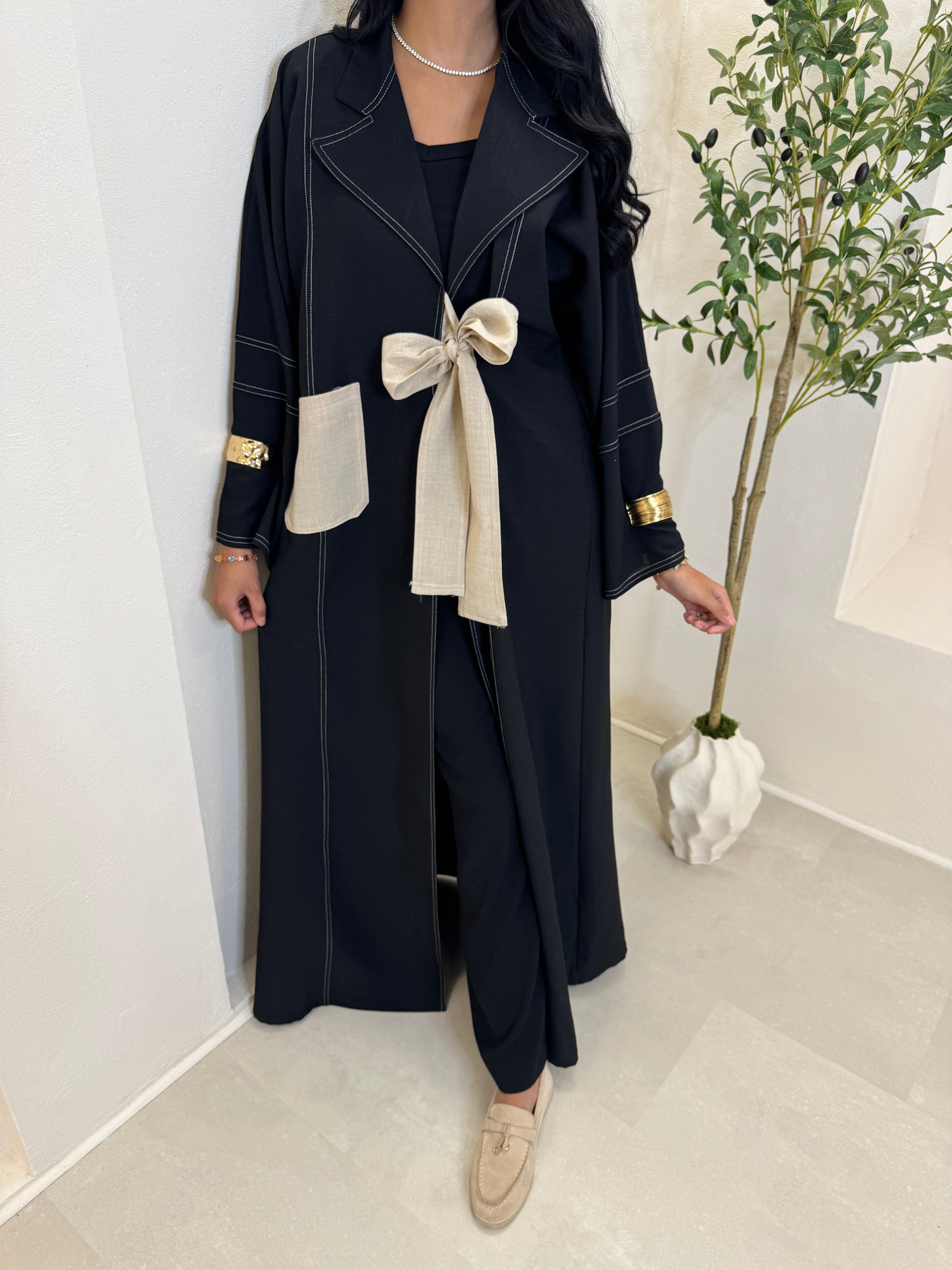 Kimono GIADA noir