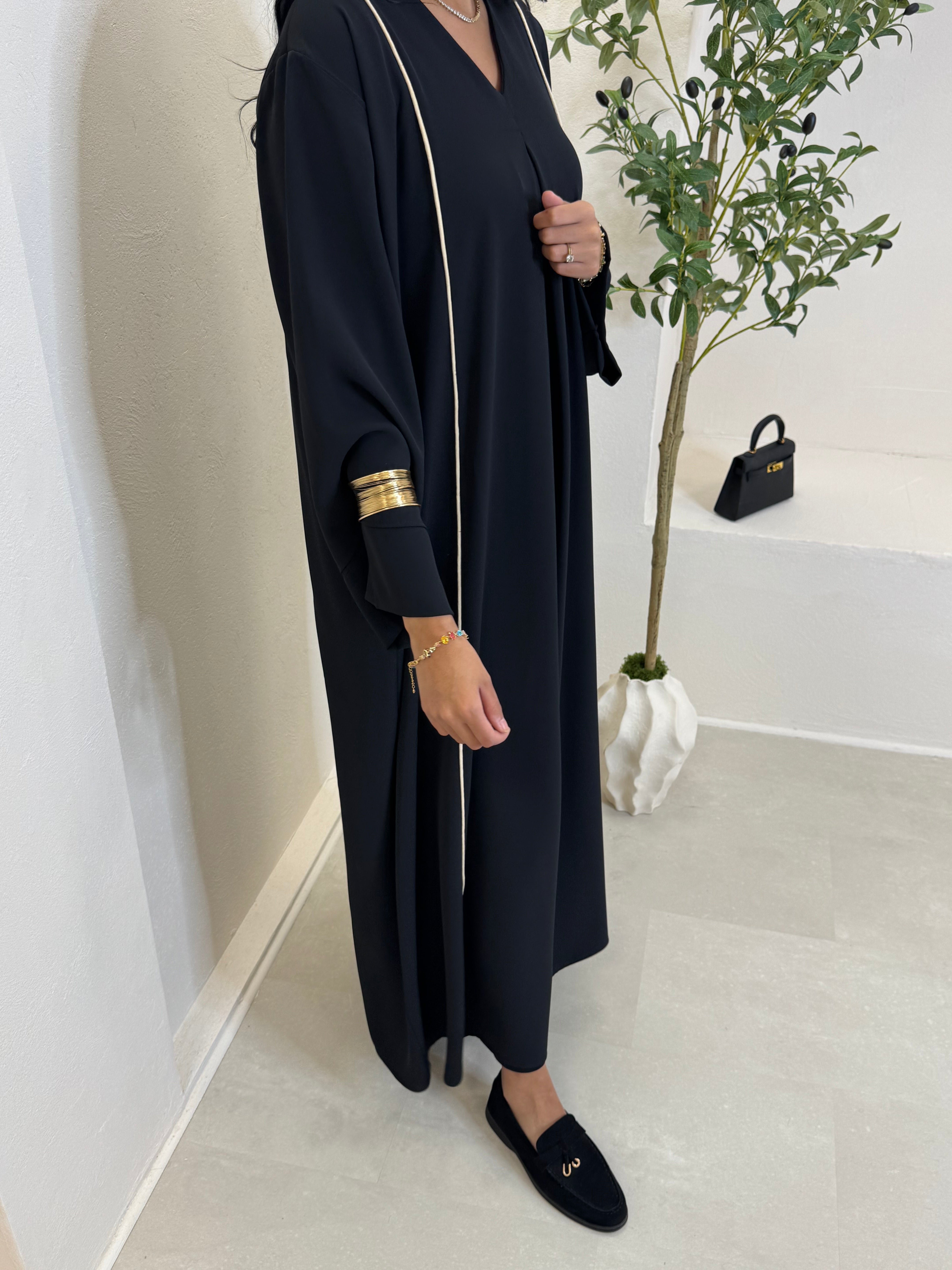 Abaya CHANDRA noir