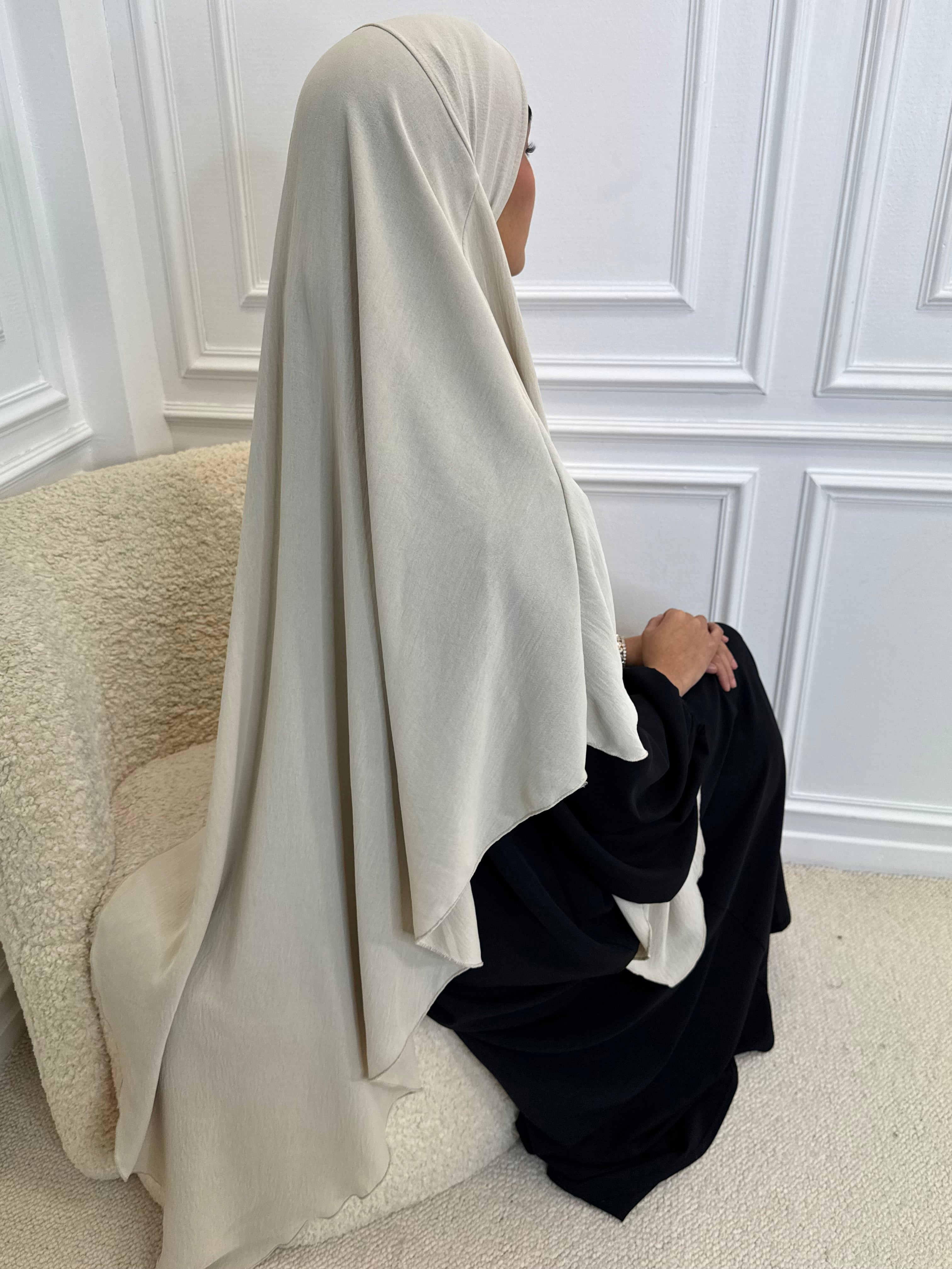 Khimar jazz beige