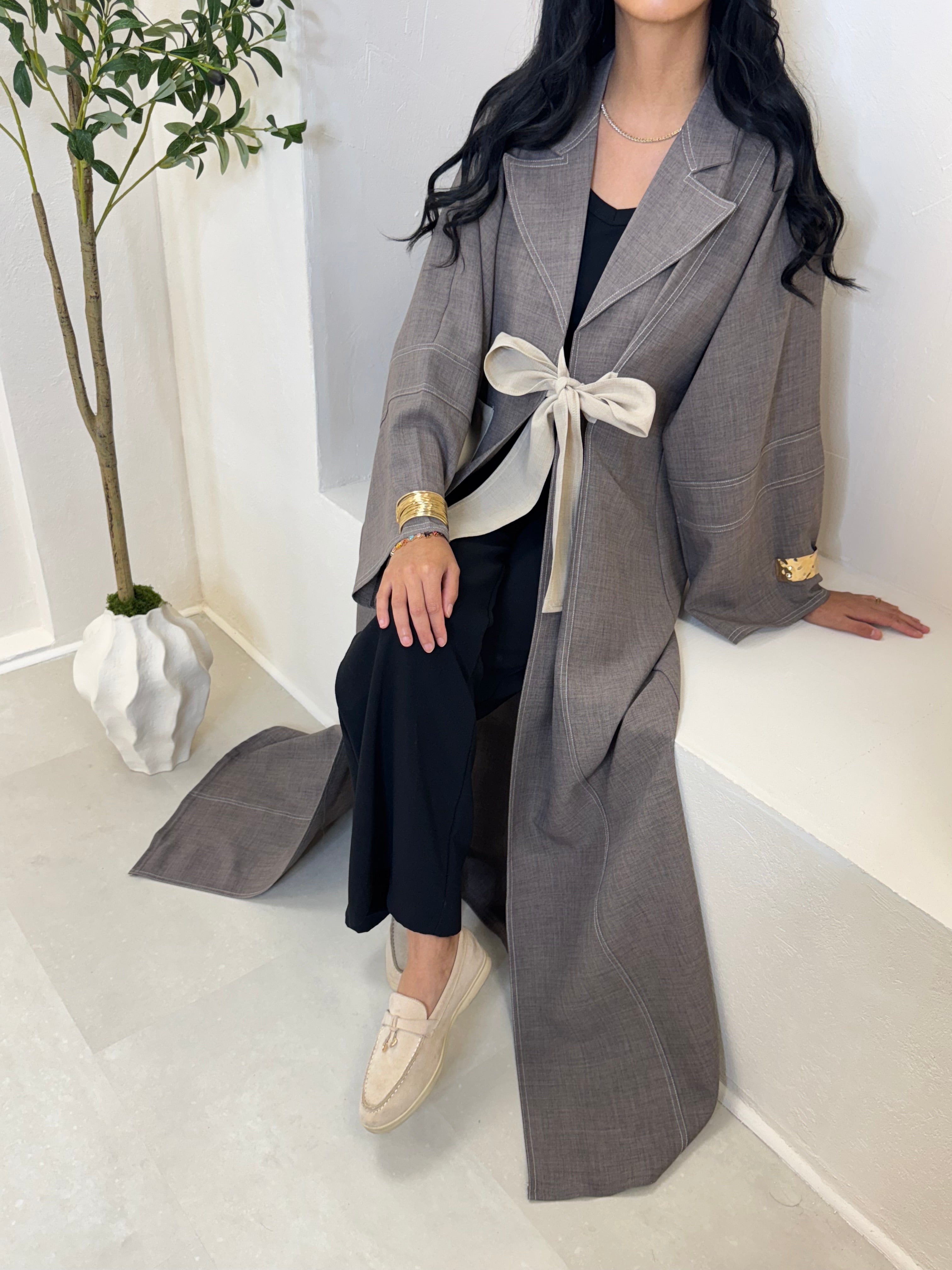 Kimono GIADA taupe