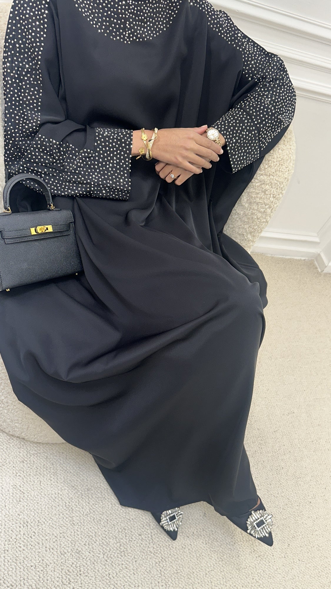 Abaya DALACE noire