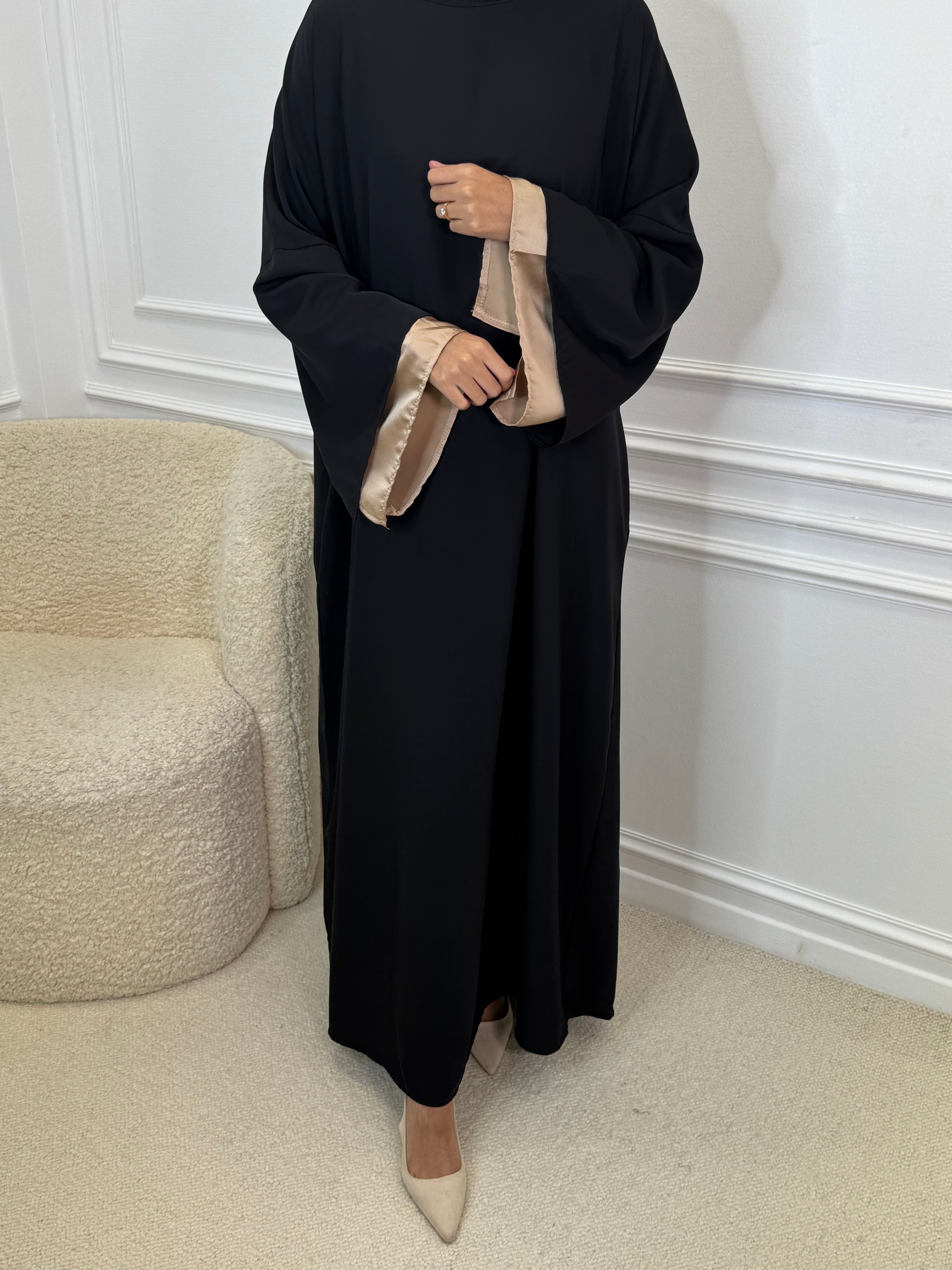 Abaya MAÏNA noir