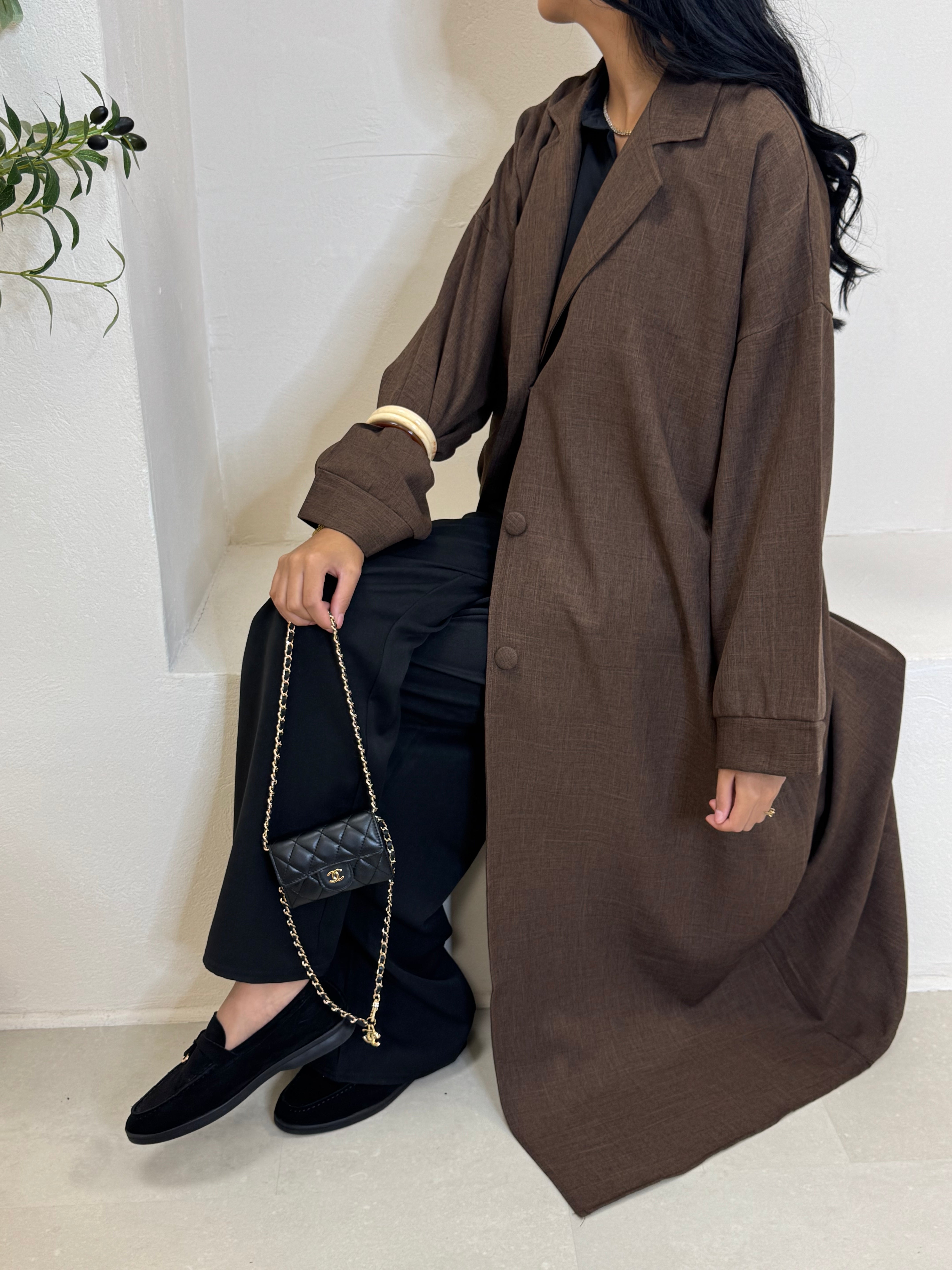 Trench MAHA marron