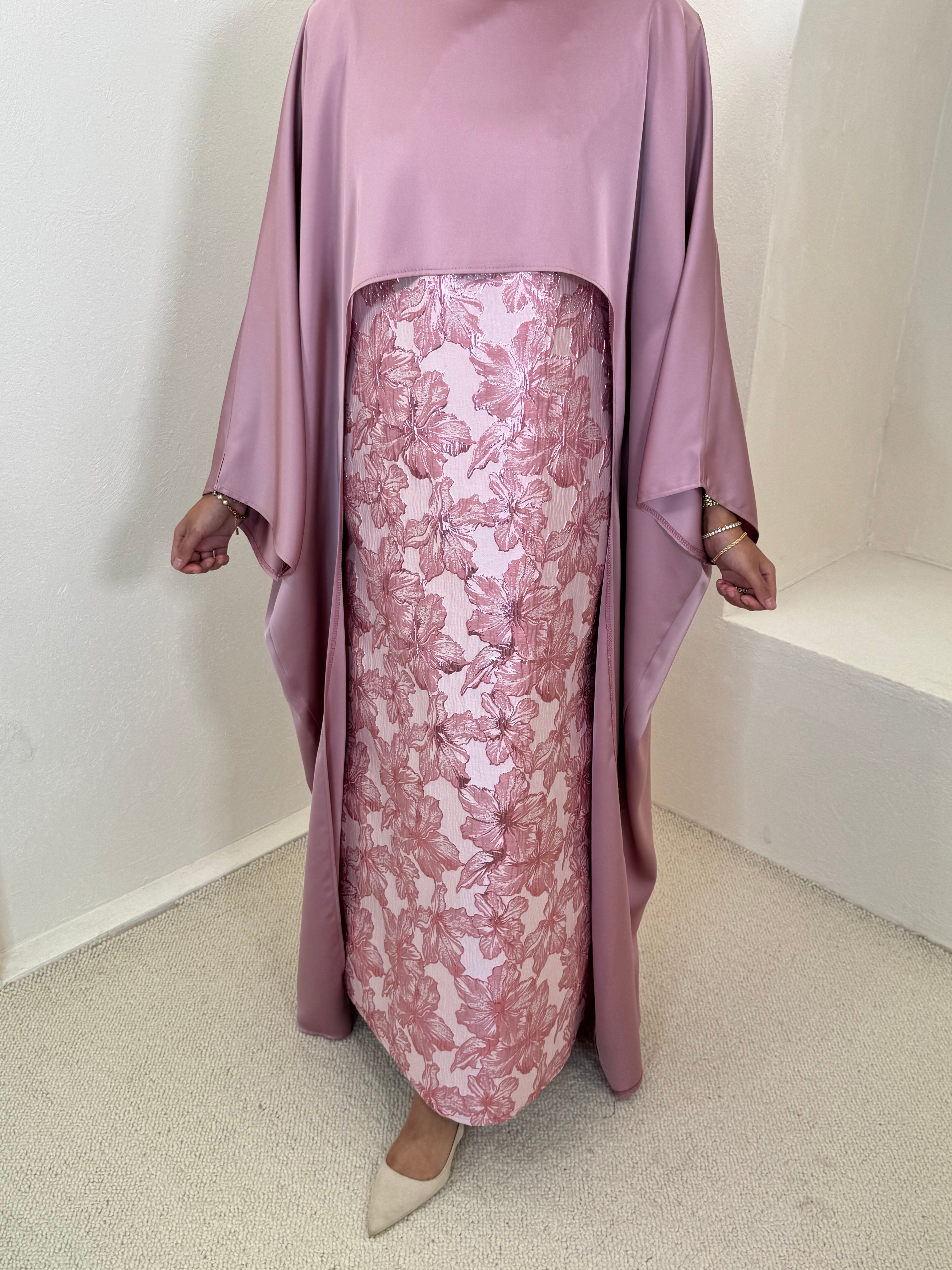 Set JEEM brocart rose