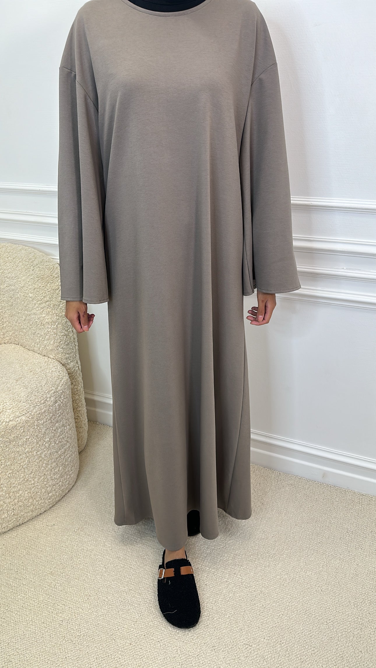 Abaya SWEATY taupe