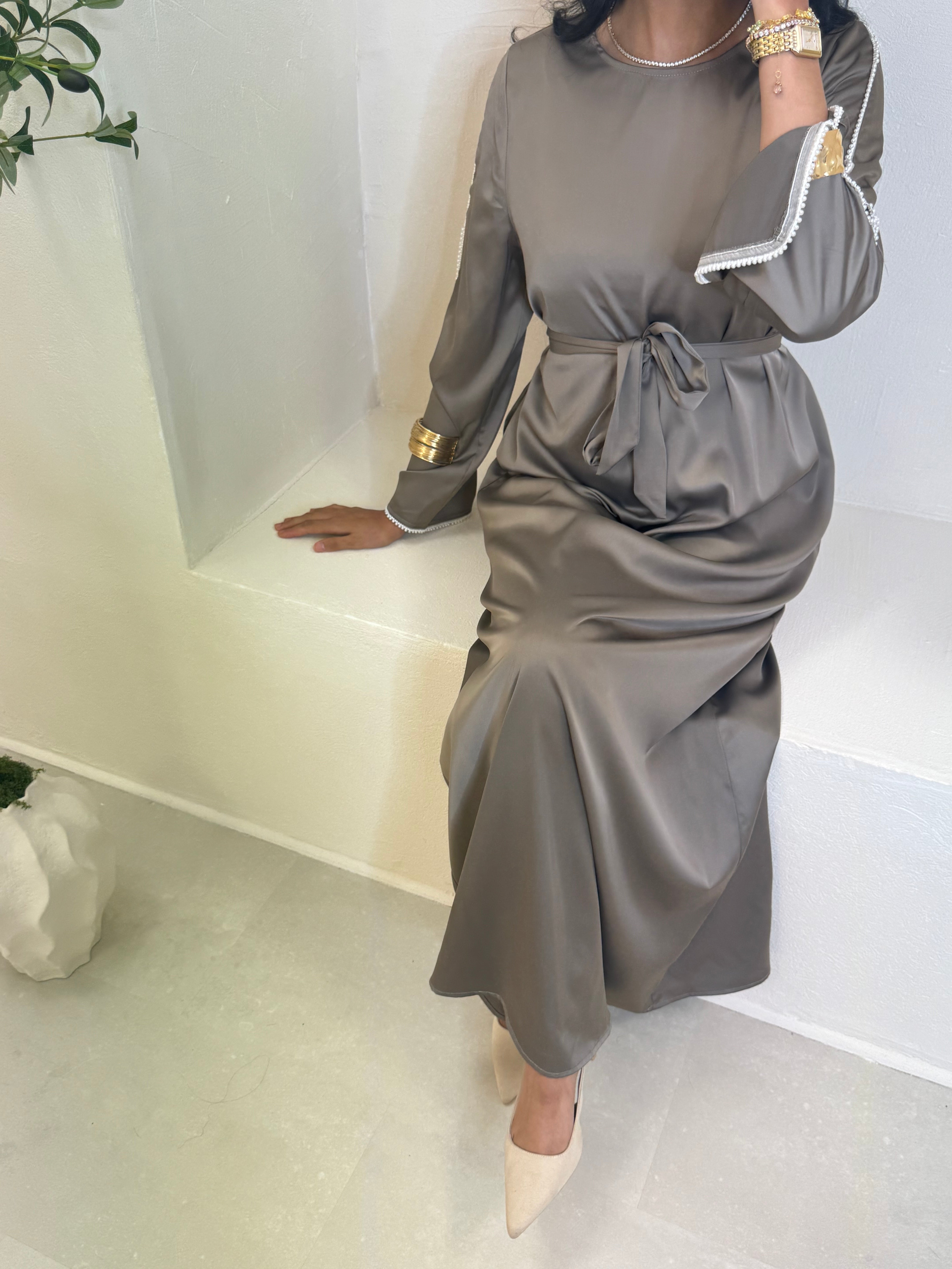 Abaya PERLA kaki